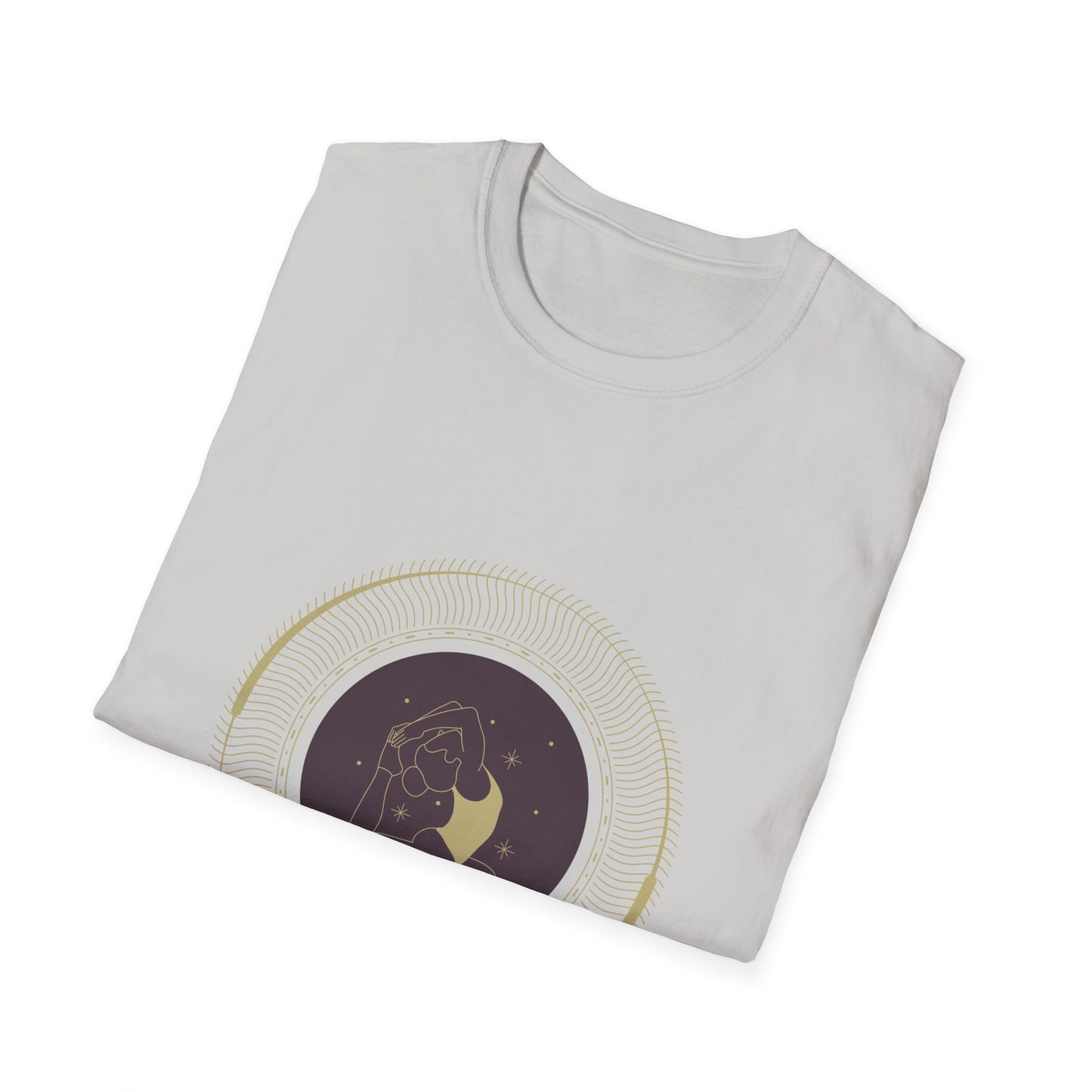 Astrological Moon Graphic Unisex Softstyle T-Shirt - Perfect for Cosmic Lovers