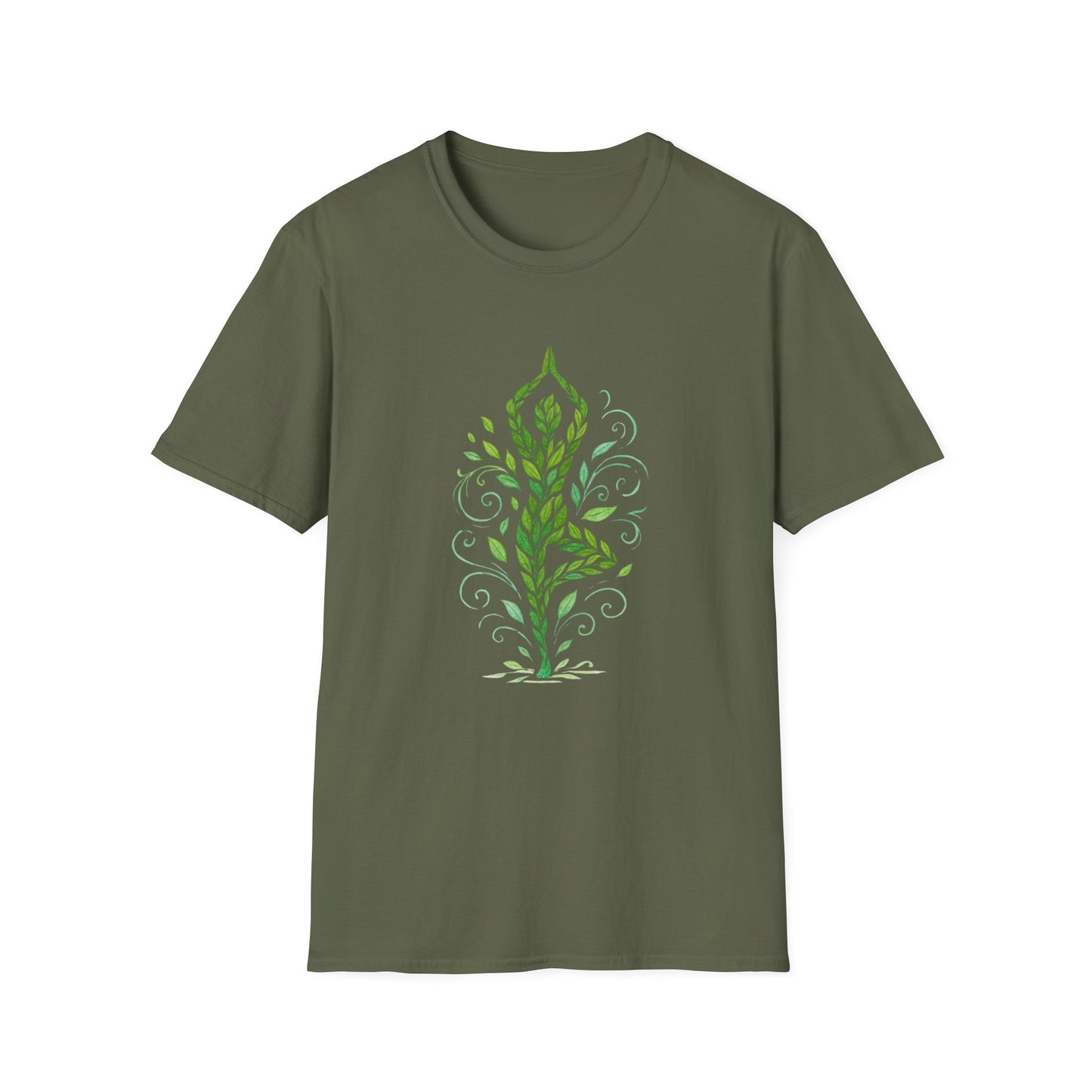 Nature-Inspired Unisex Softstyle T-Shirt - Eco-Friendly Design for Nature Lovers
