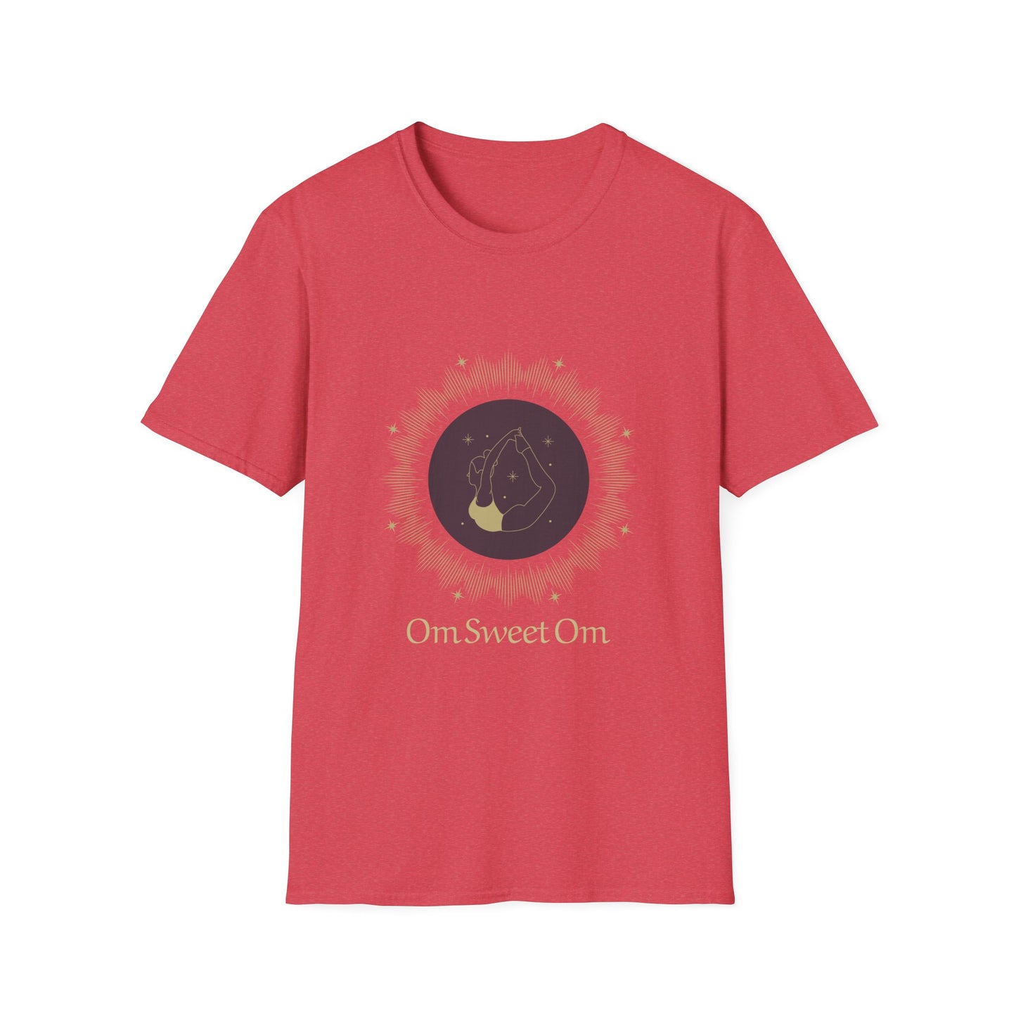 Om Sweet Om Unisex Softstyle T-Shirt - Comfortable Spiritual Wear