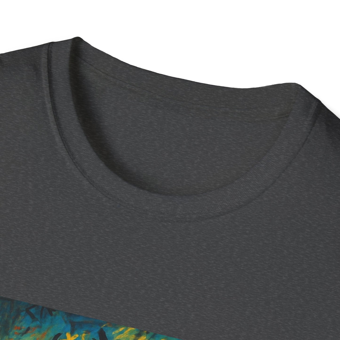 Dynamic Art Running T-Shirt - Inspired Fitness Gift, Activewear, Motivational Tee, Gift for Runners, Sports Apparel