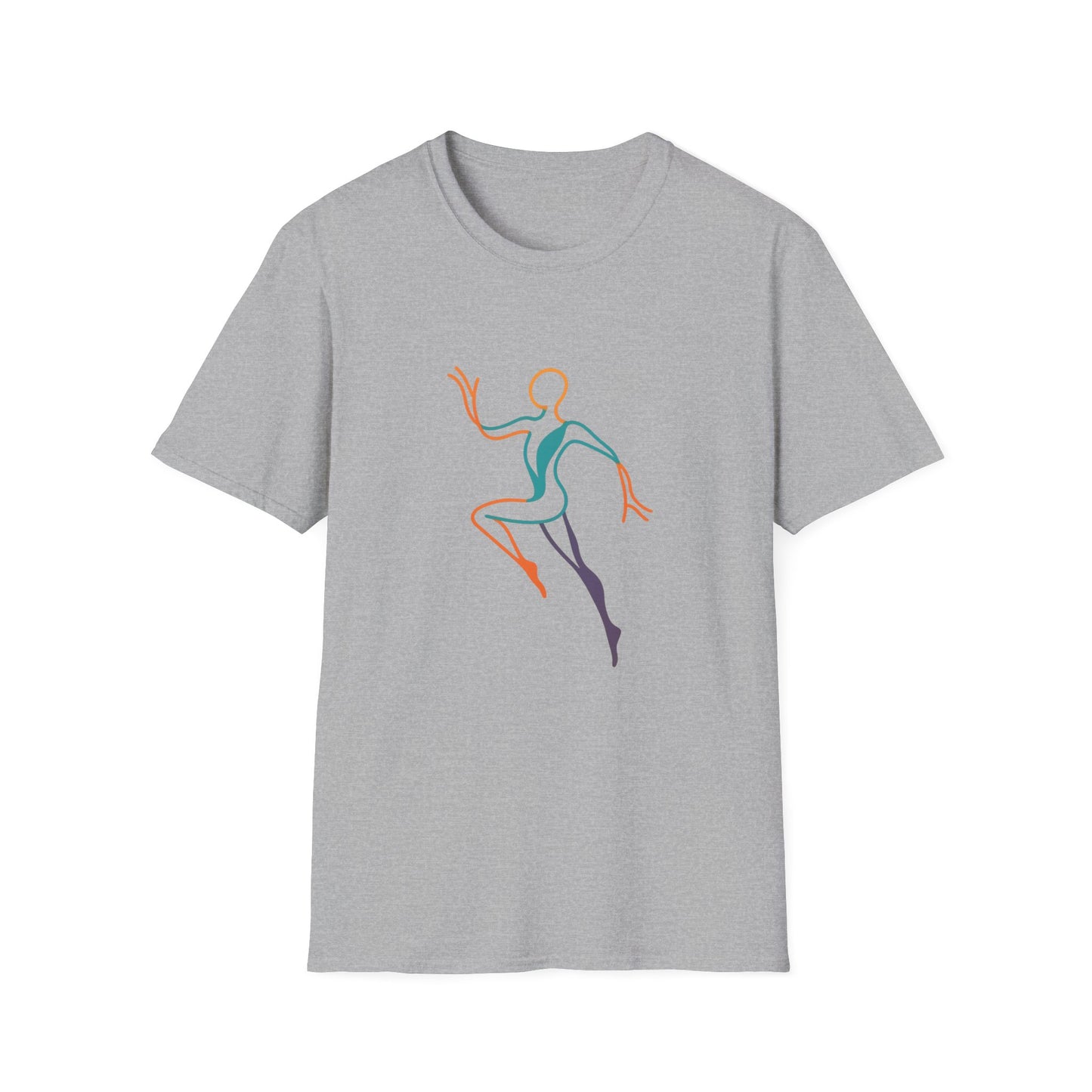 Stylish Movement Graphic T-Shirt - Soft, Unisex Tee for Active Lifestyles, Gift for Fitness Lovers, Casual Wear, Trendy Fashion