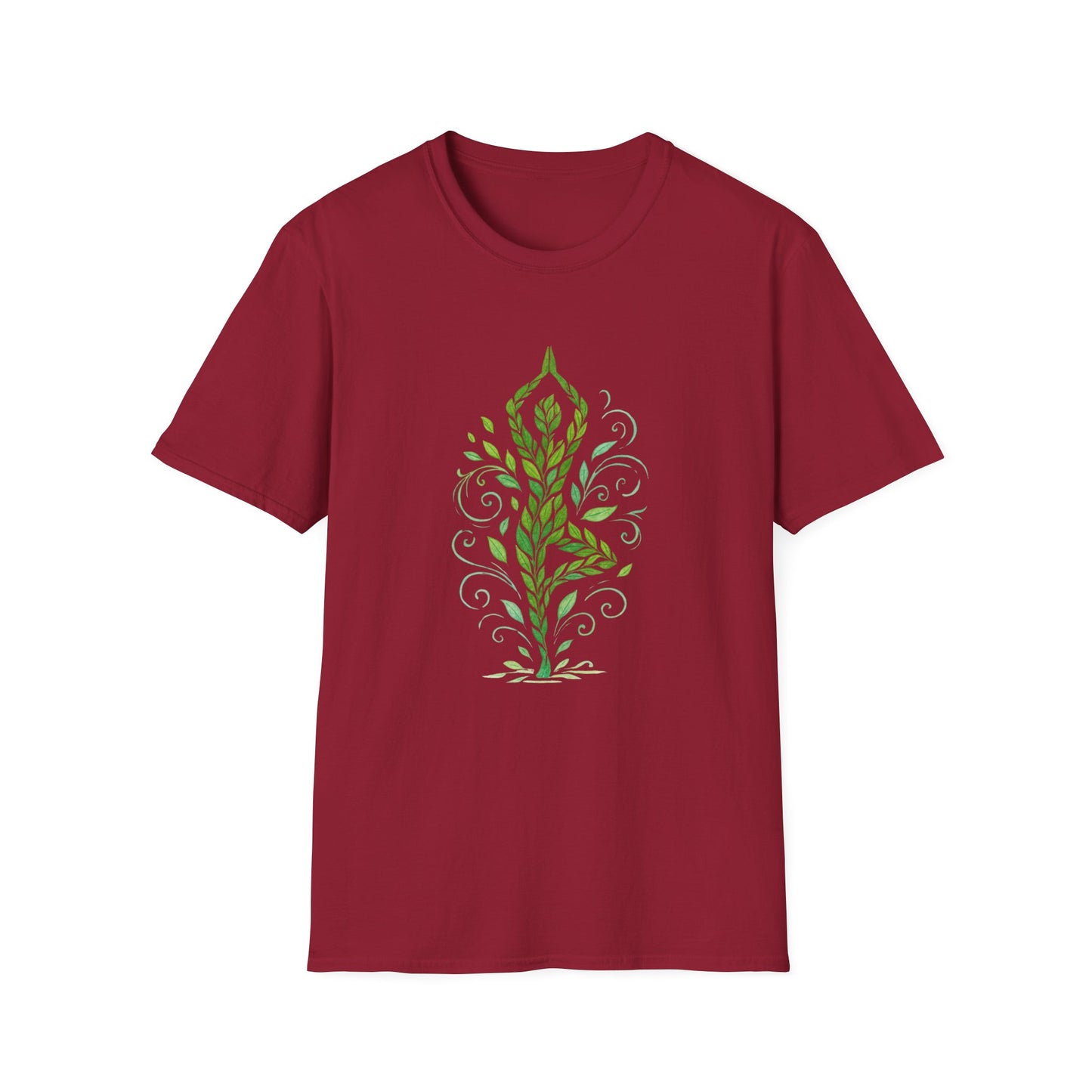Nature-Inspired Unisex Softstyle T-Shirt - Eco-Friendly Design for Nature Lovers