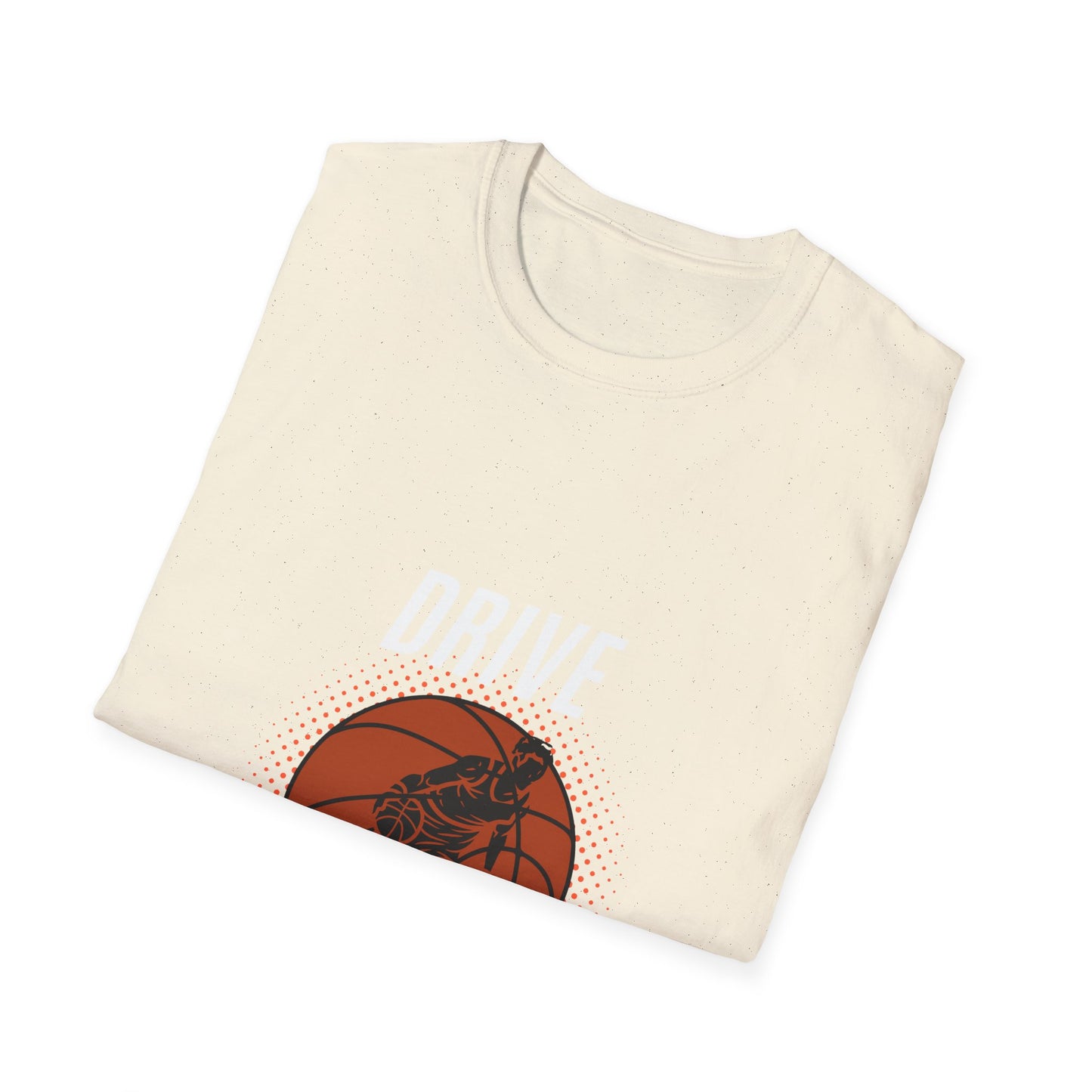 Drive the Lane Basketball T-Shirt - Unisex Softstyle Tee for Sports Lovers