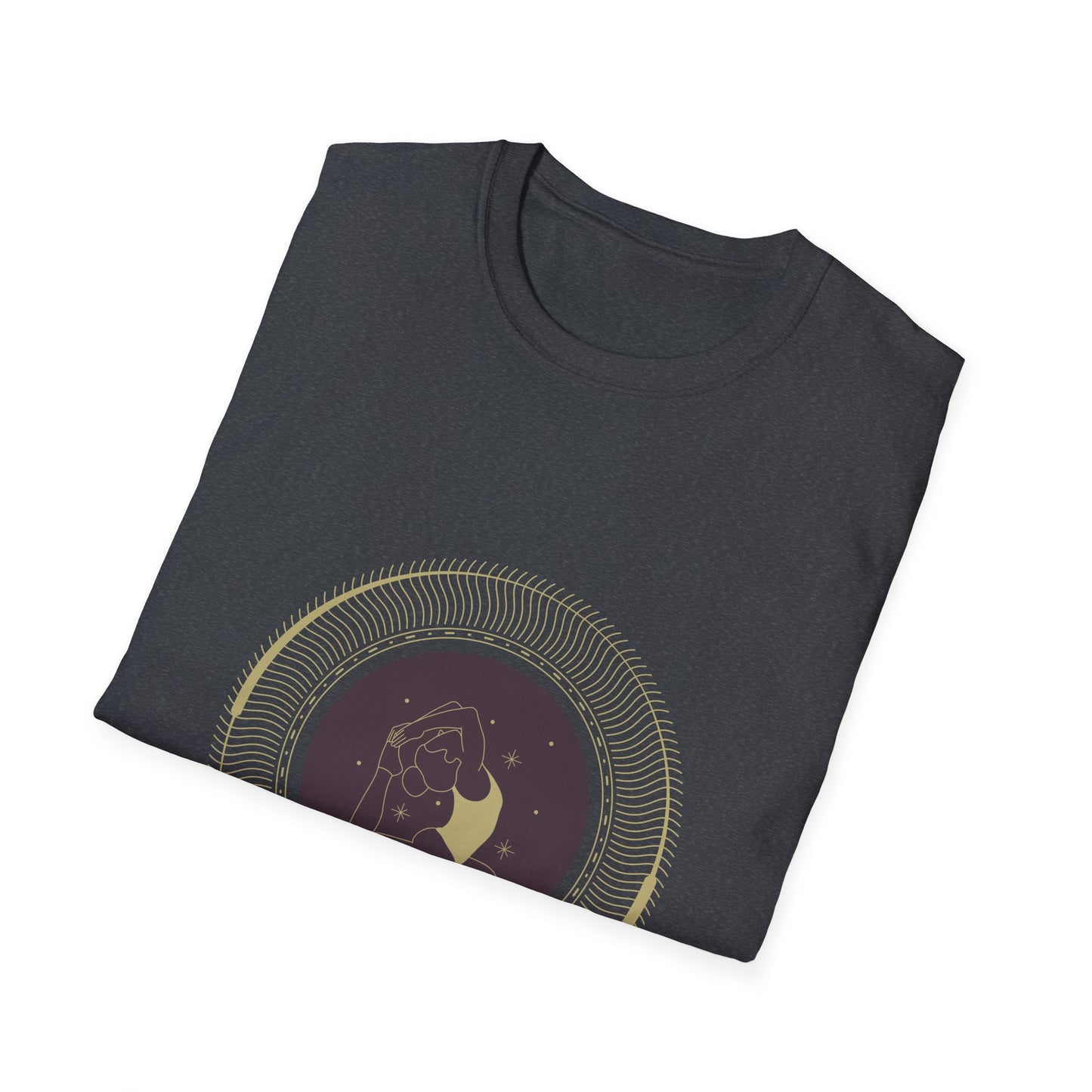 Astrological Moon Graphic Unisex Softstyle T-Shirt - Perfect for Cosmic Lovers