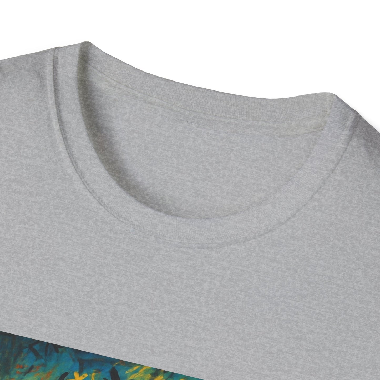 Dynamic Art Running T-Shirt - Inspired Fitness Gift, Activewear, Motivational Tee, Gift for Runners, Sports Apparel