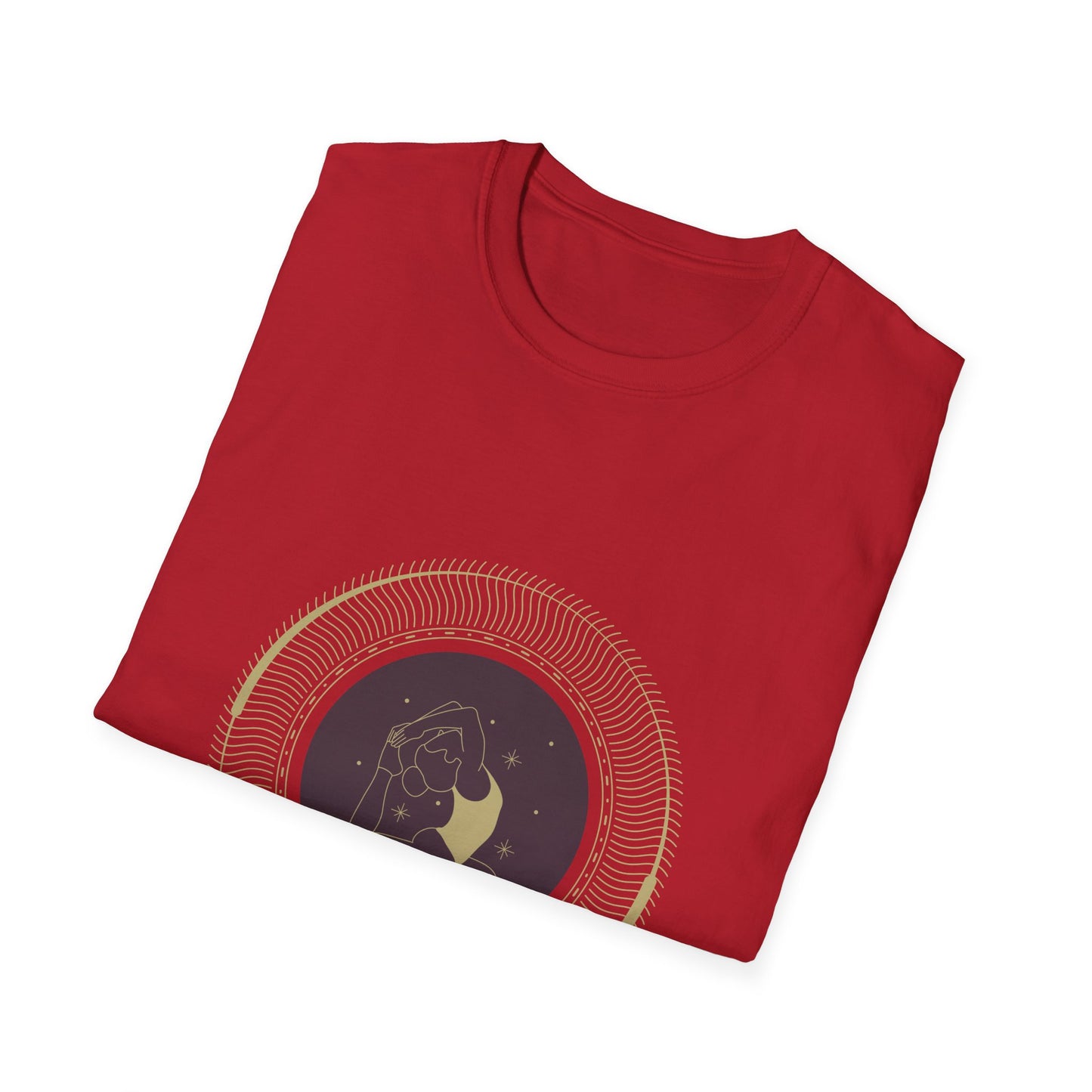 Astrological Moon Graphic Unisex Softstyle T-Shirt - Perfect for Cosmic Lovers