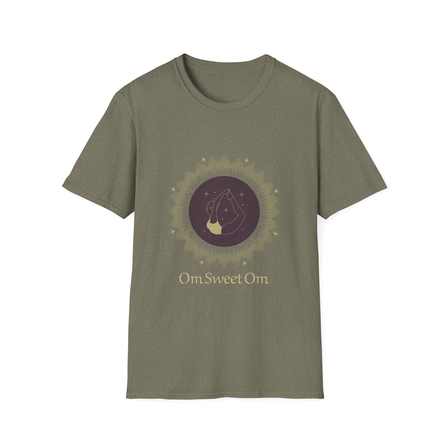 Om Sweet Om Unisex Softstyle T-Shirt - Comfortable Spiritual Wear