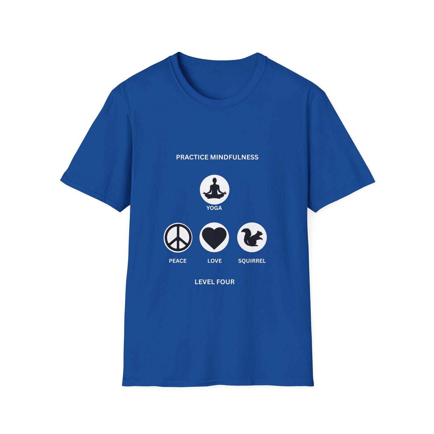 Peace Love Meditation T-Shirt, Unisex Graphic Tee, Mindfulness Shirt, Yoga Lover Gift, Casual Wear, Comfortable Top