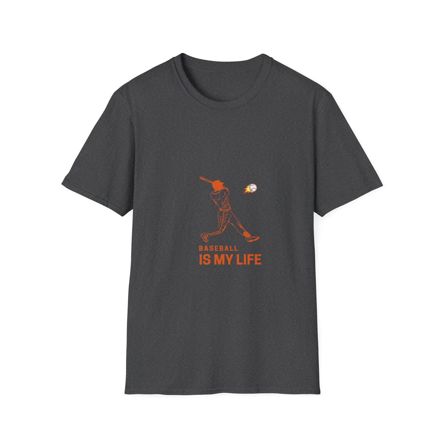 Baseball Is My Life Unisex T-Shirt, Perfect for Sports Lovers, Casual Wear, Gifts for Baseball Fans, Athletic Tee