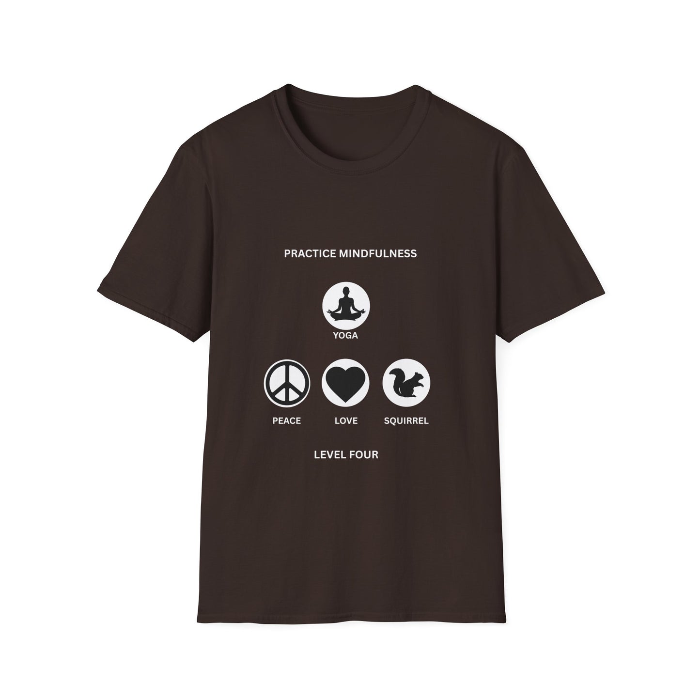 Peace Love Meditation T-Shirt, Unisex Graphic Tee, Mindfulness Shirt, Yoga Lover Gift, Casual Wear, Comfortable Top