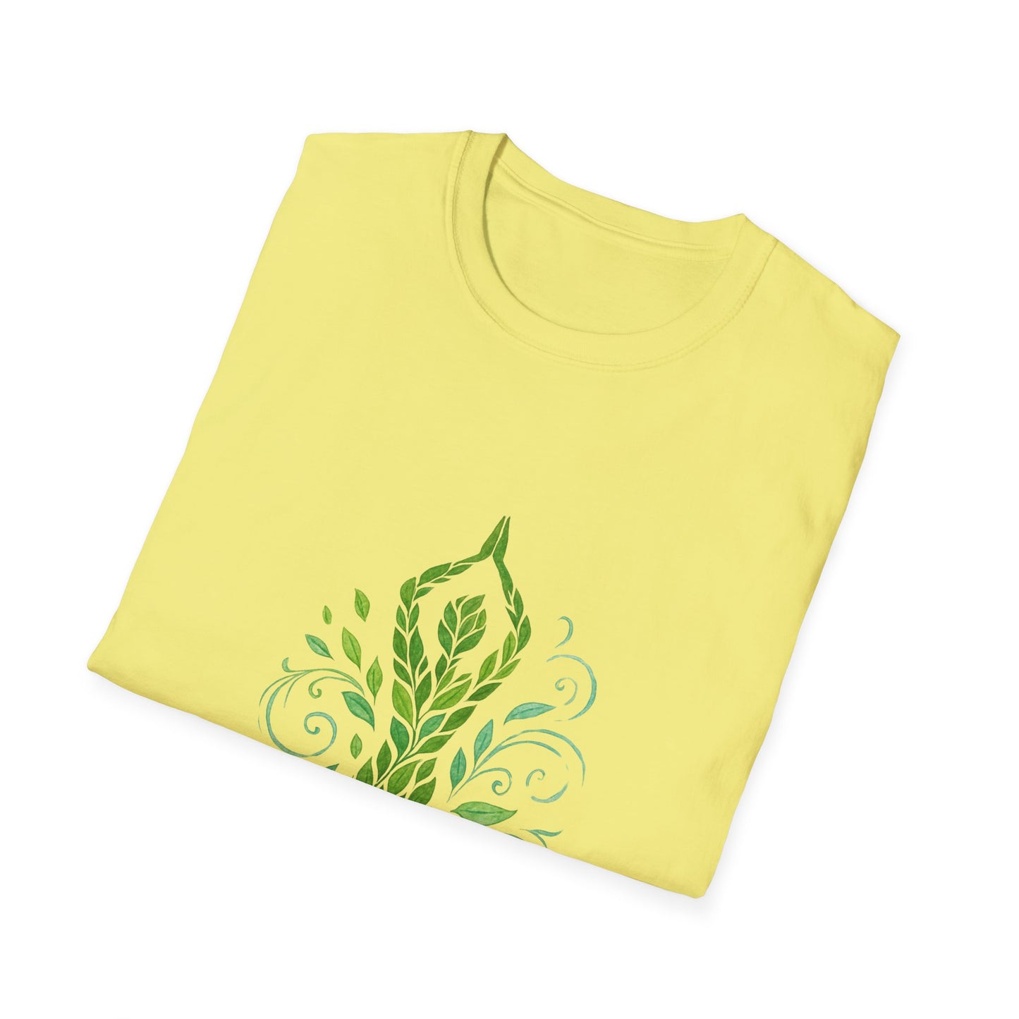 Inspirational Nature Unisex Softstyle T-Shirt - Eco-Friendly Design