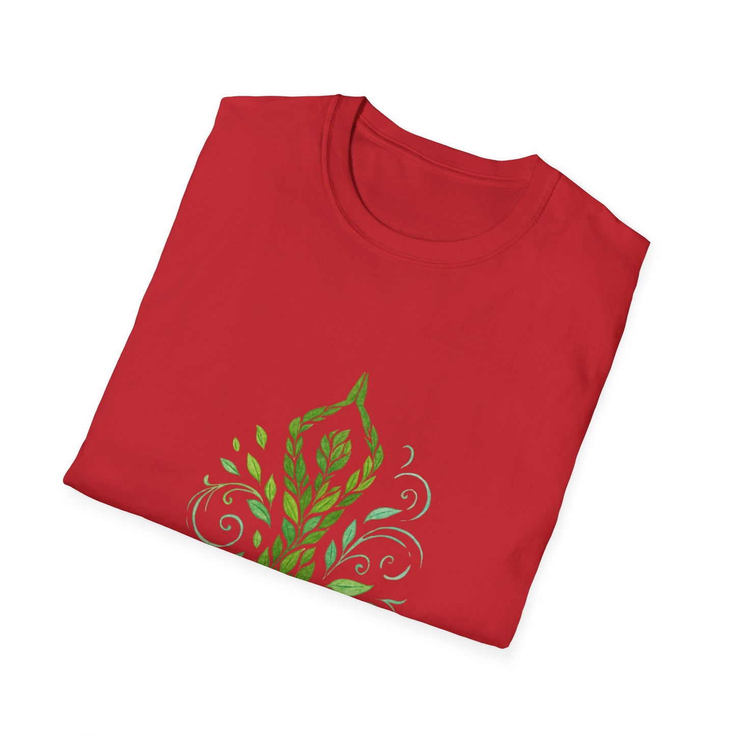 Inspirational Nature Unisex Softstyle T-Shirt - Eco-Friendly Design