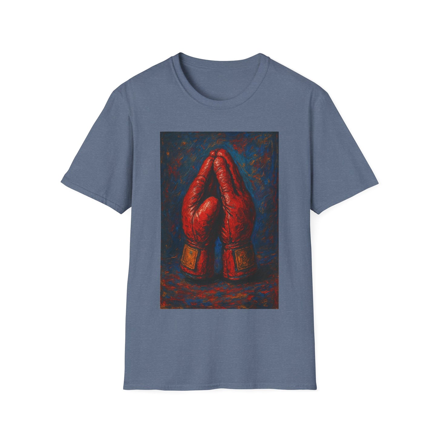 Artistic Boxing Gloves T-Shirt, Unisex Graphic Tee, Sports Apparel, Gift for Sports Lovers, Unique Statement Shirt