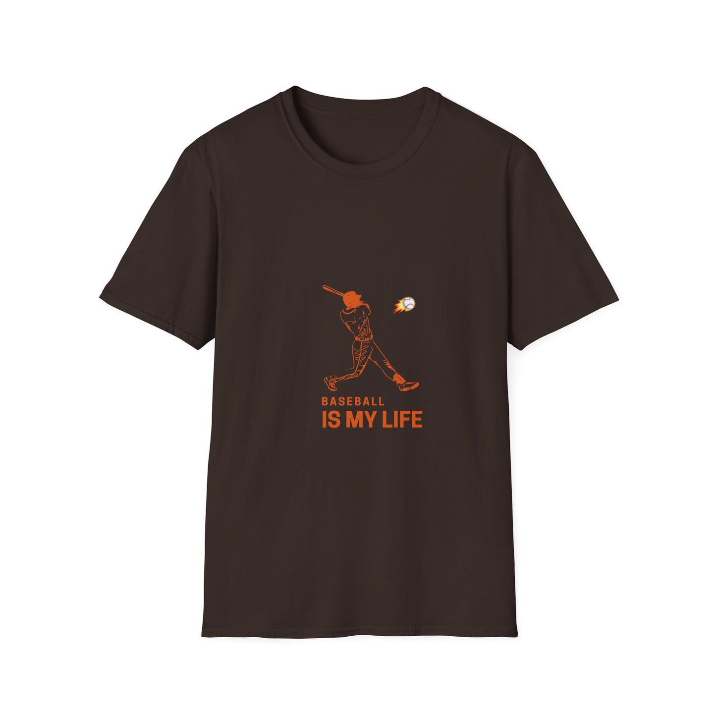 Baseball Is My Life Unisex T-Shirt, Perfect for Sports Lovers, Casual Wear, Gifts for Baseball Fans, Athletic Tee