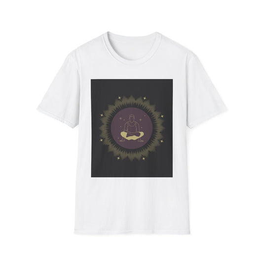 Zen Buddha Meditative T-Shirt | Unisex Softstyle Tee