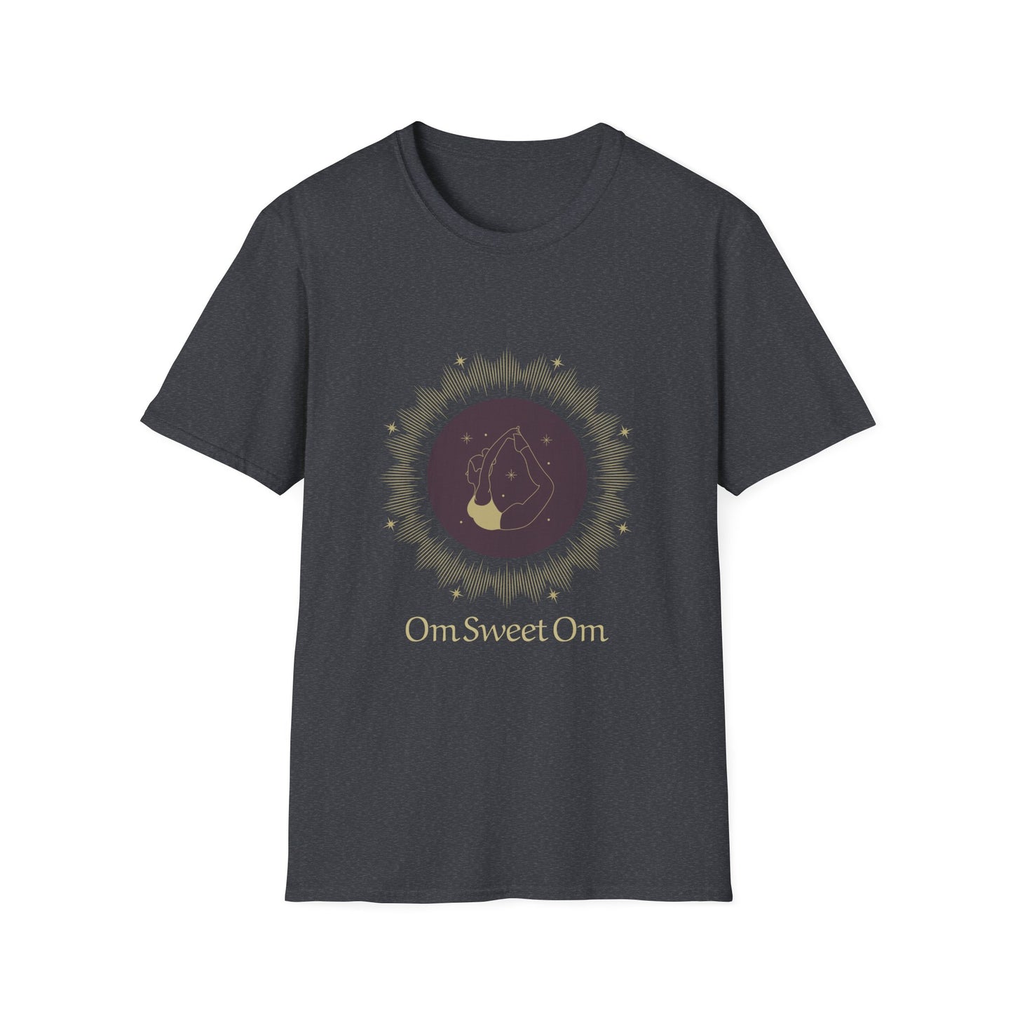 Om Sweet Om Unisex Softstyle T-Shirt - Comfortable Spiritual Wear