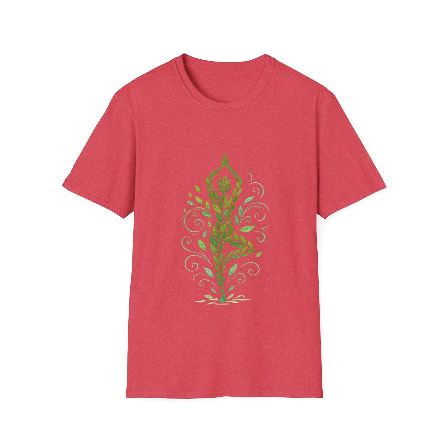 Inspirational Nature Unisex Softstyle T-Shirt - Eco-Friendly Design
