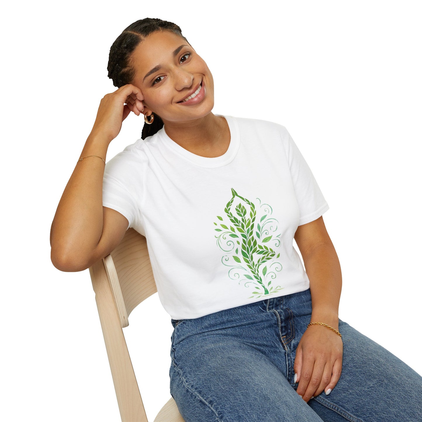 Nature-Inspired Unisex Softstyle T-Shirt - Eco-Friendly Design for Nature Lovers