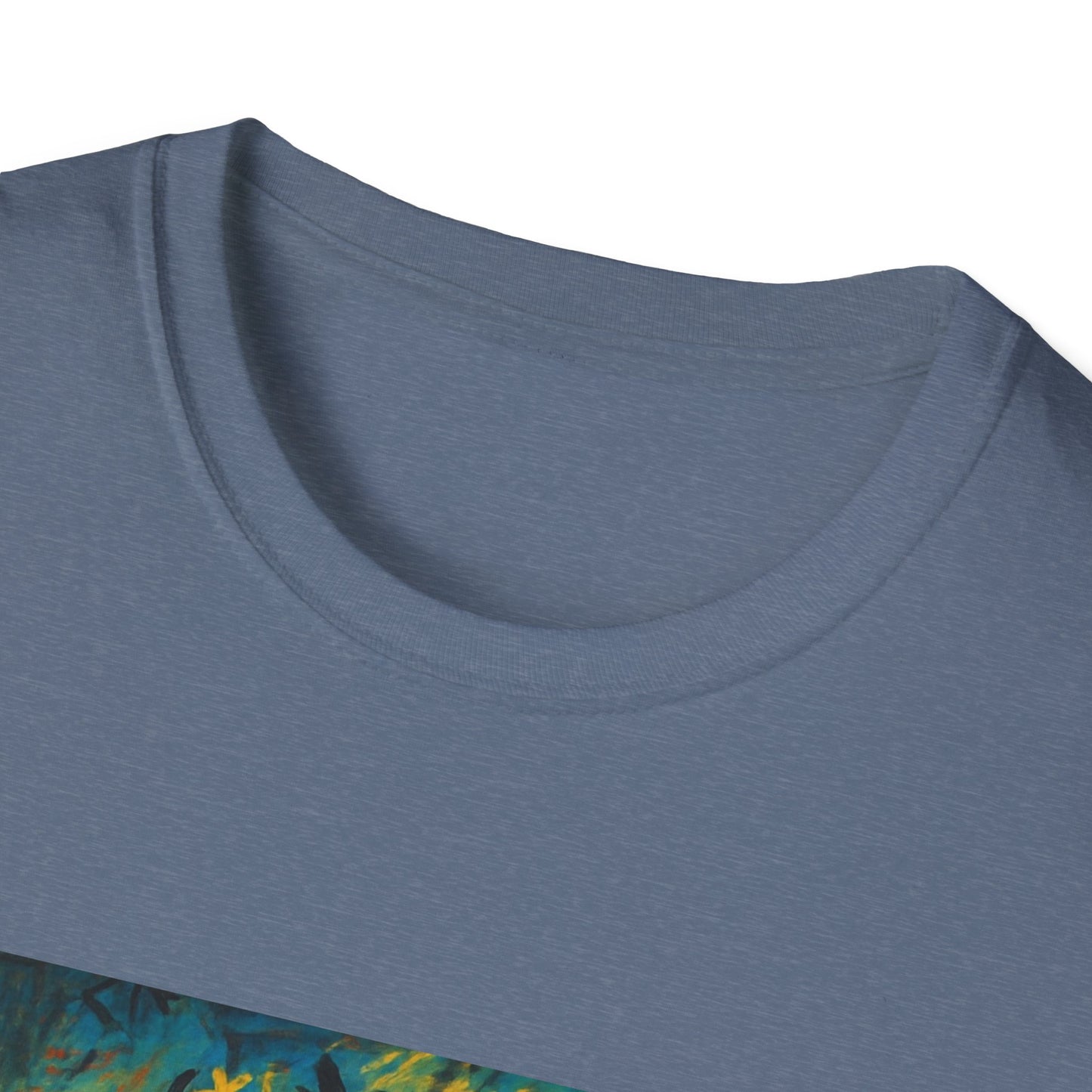 Dynamic Art Running T-Shirt - Inspired Fitness Gift, Activewear, Motivational Tee, Gift for Runners, Sports Apparel