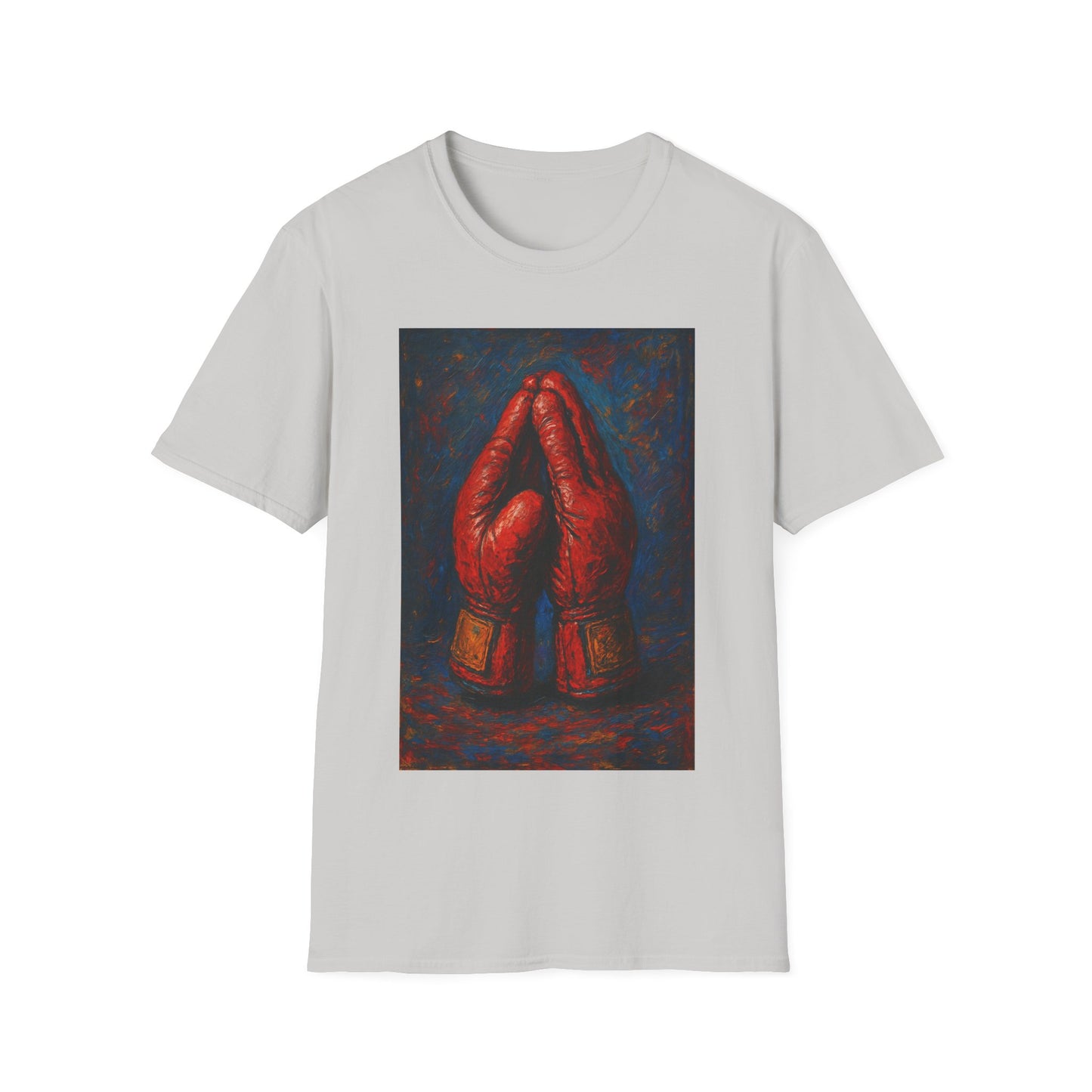 Artistic Boxing Gloves T-Shirt, Unisex Graphic Tee, Sports Apparel, Gift for Sports Lovers, Unique Statement Shirt