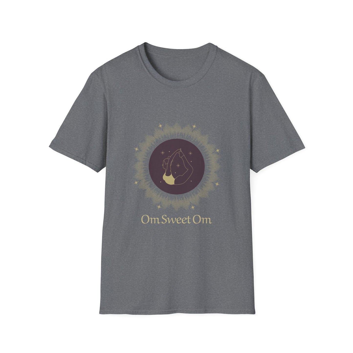 Om Sweet Om Unisex Softstyle T-Shirt - Comfortable Spiritual Wear