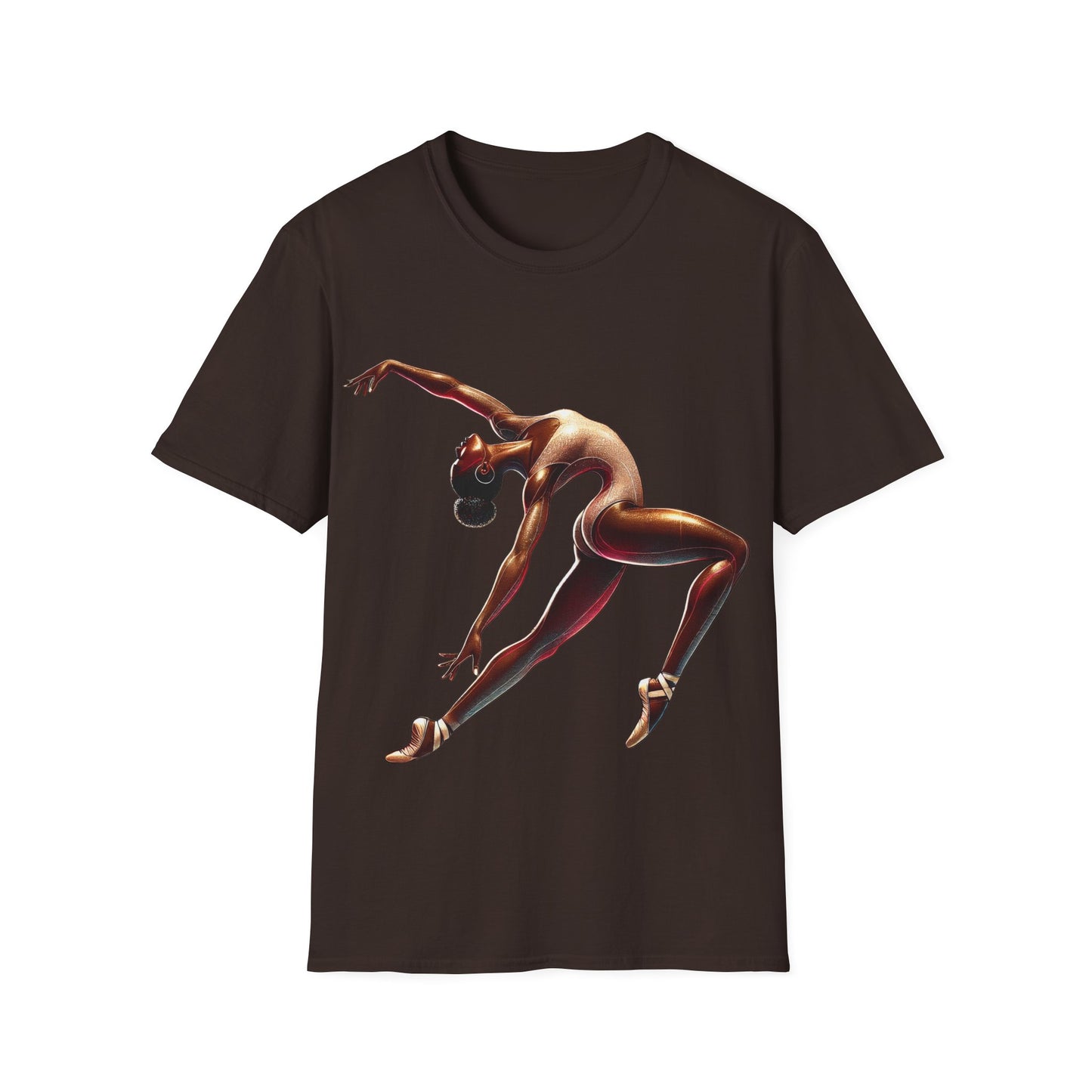 Unisex Dance Art T-Shirt - Inspirational Gift for Dancers, Athletes, Fitness Lovers, Birthday, Dance Events, Stylish Casual Wear