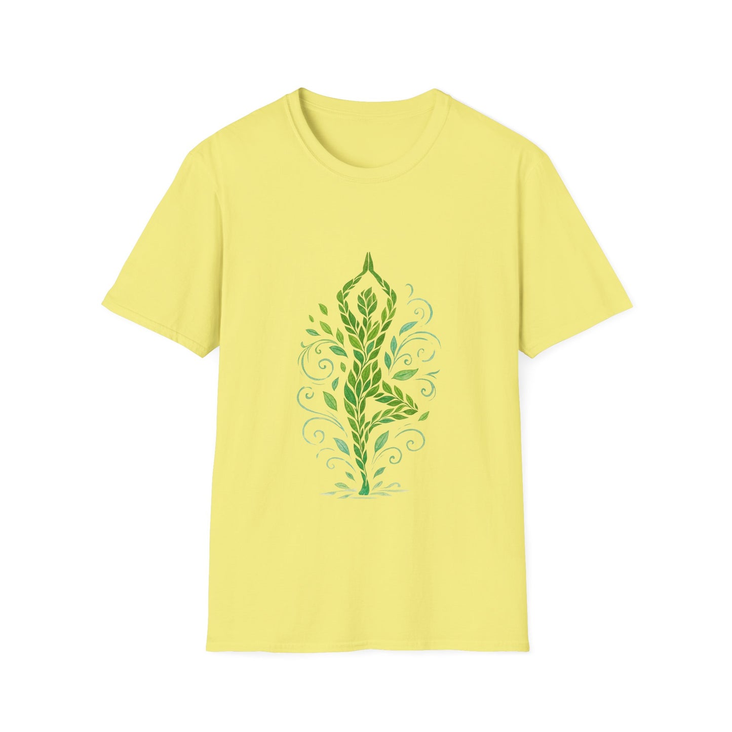 Inspirational Nature Unisex Softstyle T-Shirt - Eco-Friendly Design