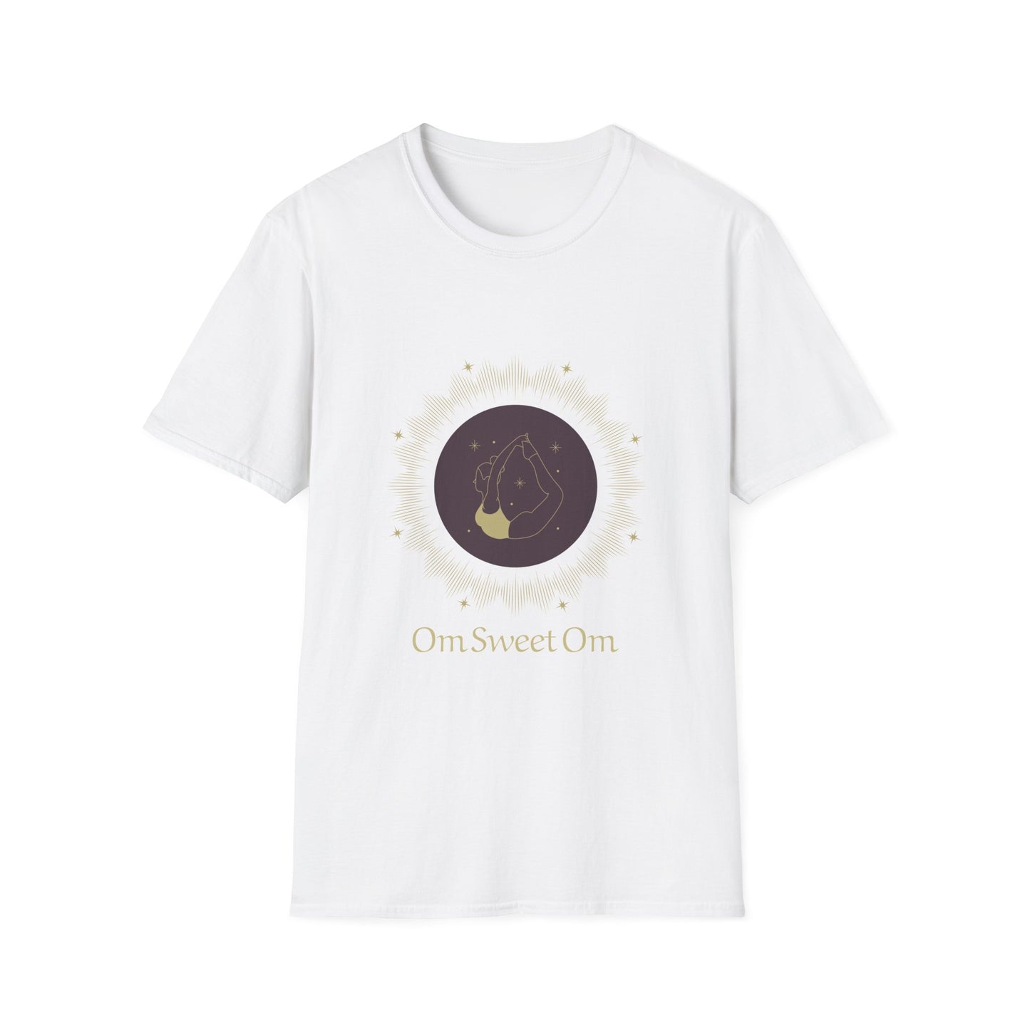 Om Sweet Om Unisex Softstyle T-Shirt - Comfortable Spiritual Wear