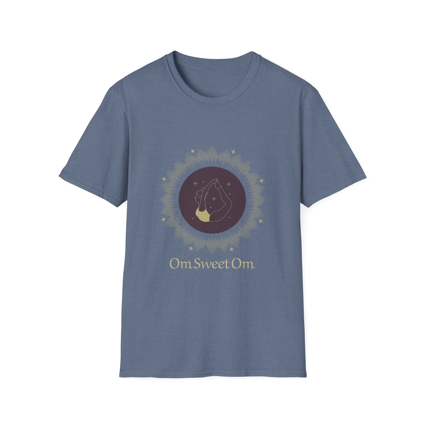 Om Sweet Om Unisex Softstyle T-Shirt - Comfortable Spiritual Wear