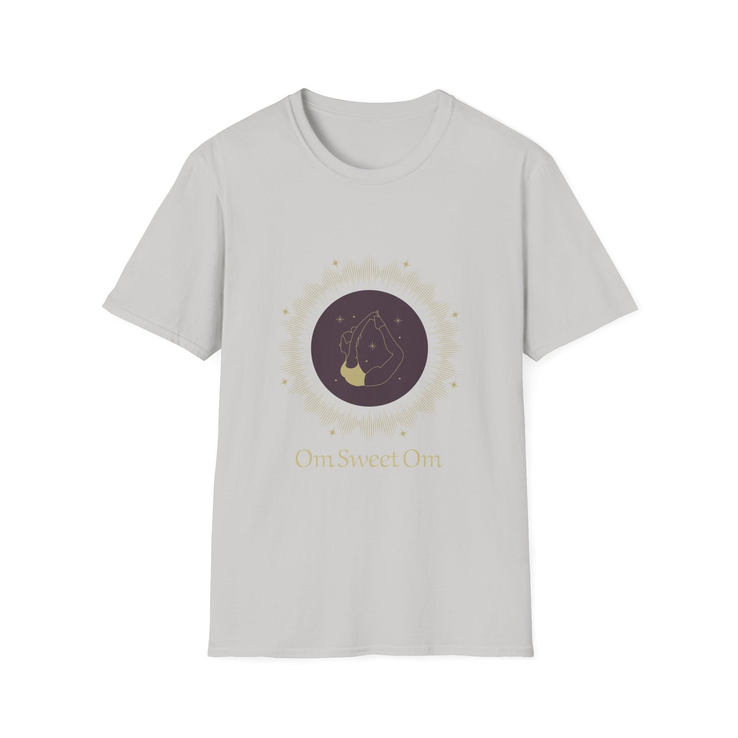 Om Sweet Om Unisex Softstyle T-Shirt - Comfortable Spiritual Wear