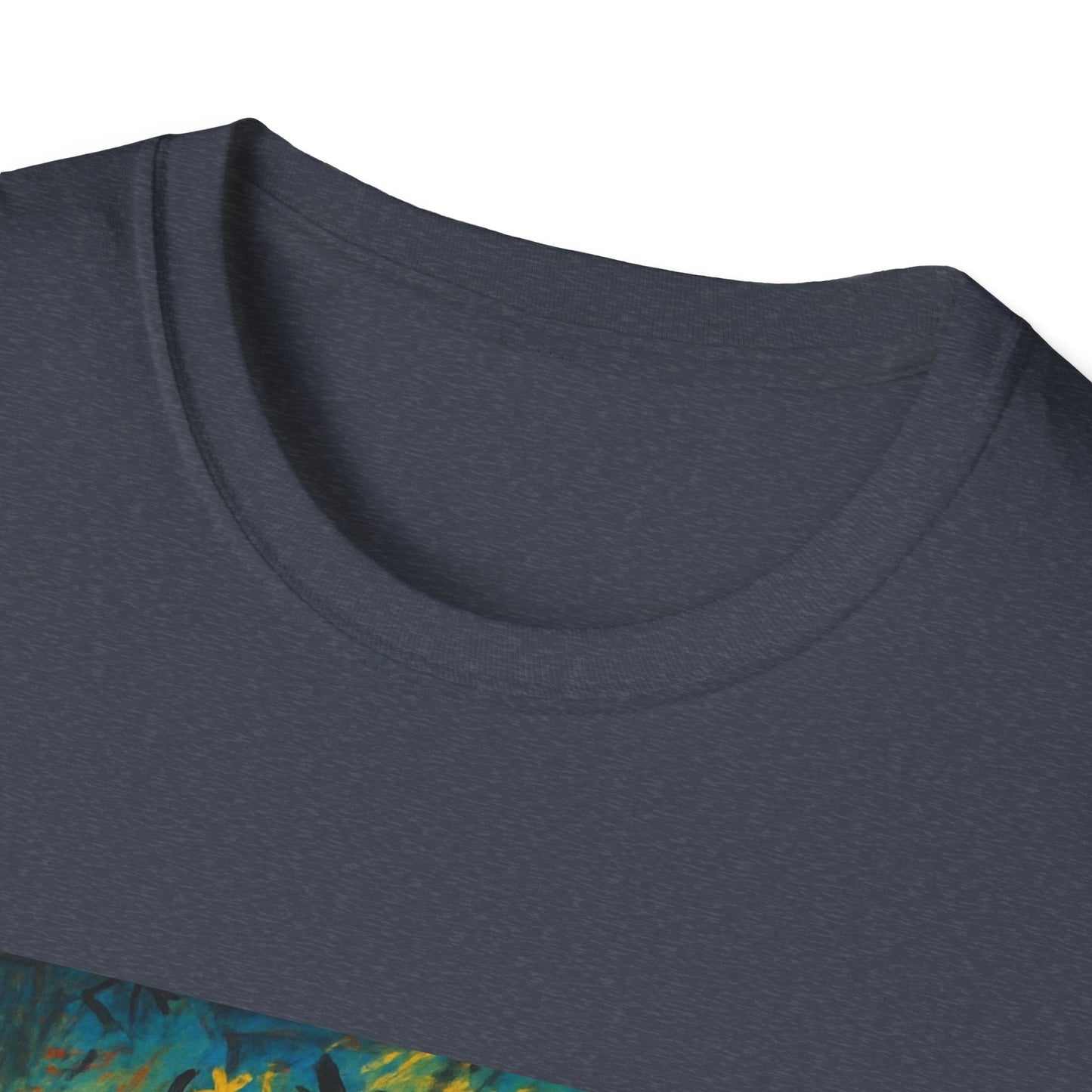Dynamic Art Running T-Shirt - Inspired Fitness Gift, Activewear, Motivational Tee, Gift for Runners, Sports Apparel