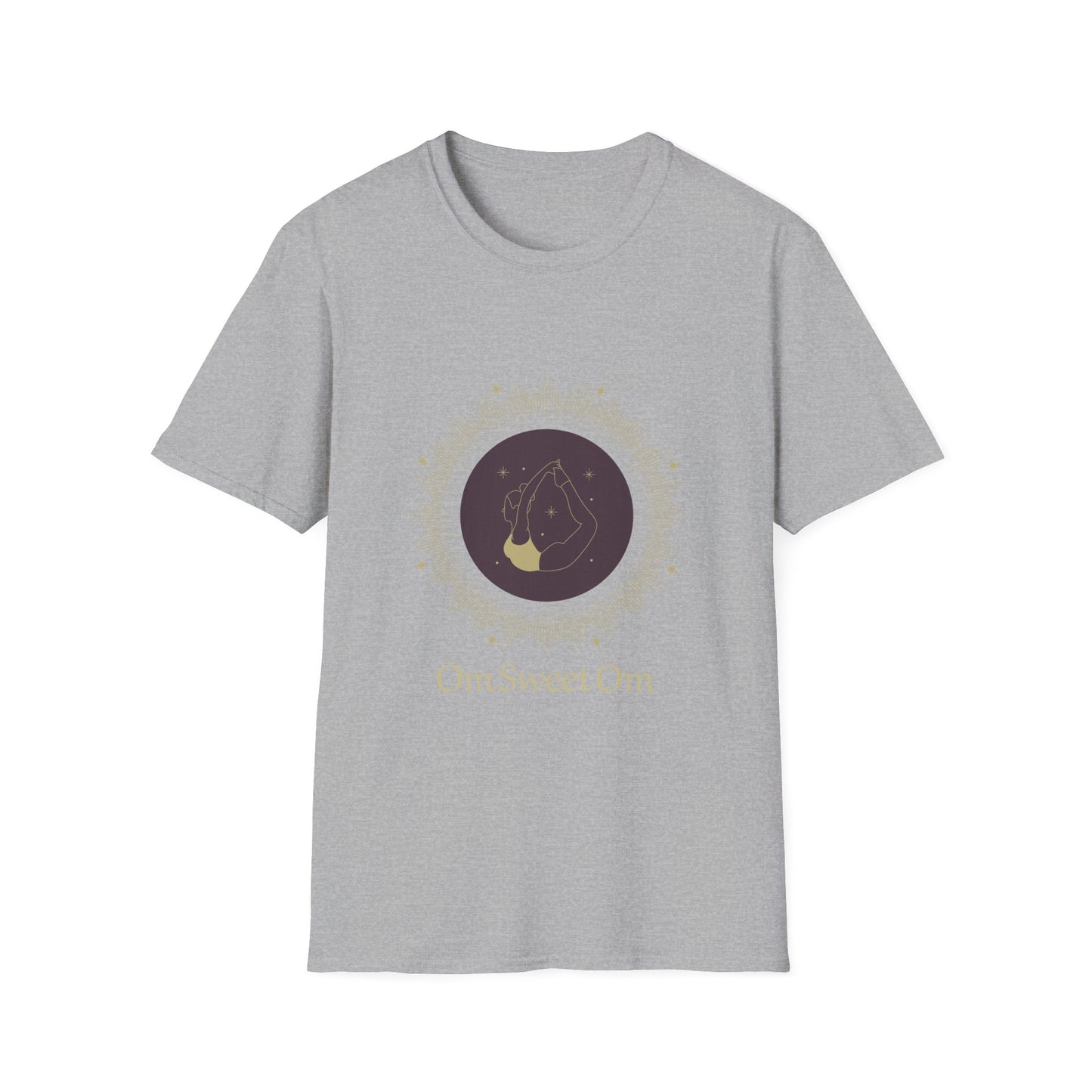Om Sweet Om Unisex Softstyle T-Shirt - Comfortable Spiritual Wear