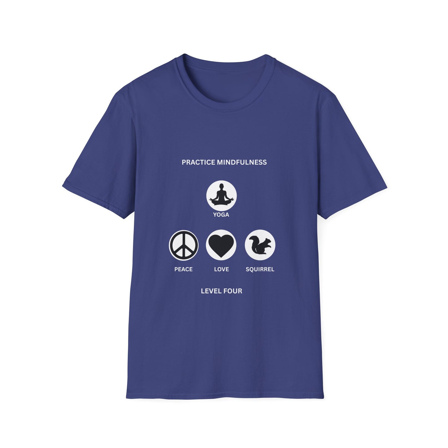 Peace Love Meditation T-Shirt, Unisex Graphic Tee, Mindfulness Shirt, Yoga Lover Gift, Casual Wear, Comfortable Top