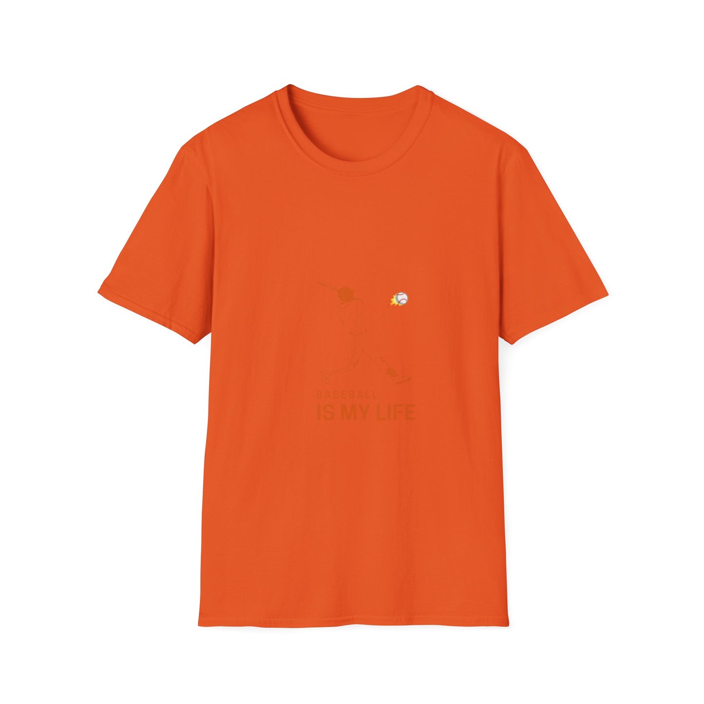 Baseball Is My Life Unisex T-Shirt, Perfect for Sports Lovers, Casual Wear, Gifts for Baseball Fans, Athletic Tee
