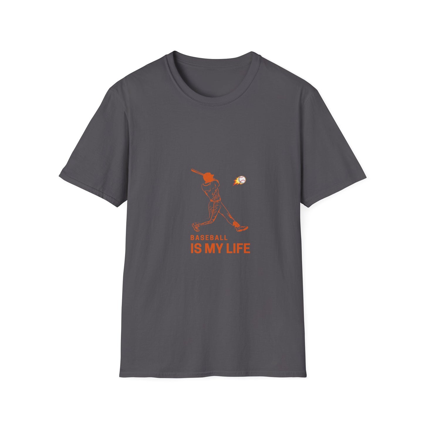 Baseball Is My Life Unisex T-Shirt, Perfect for Sports Lovers, Casual Wear, Gifts for Baseball Fans, Athletic Tee