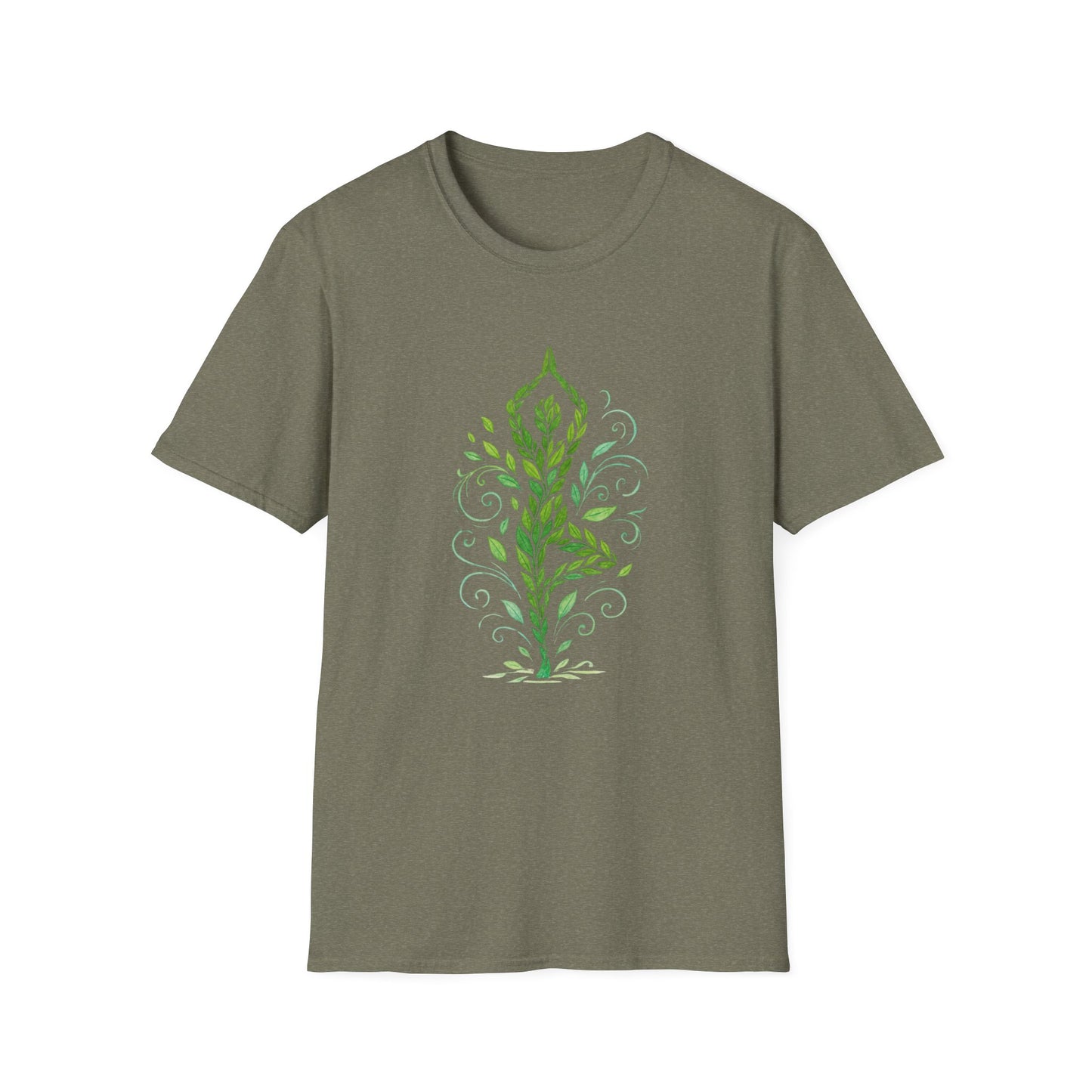 Nature-Inspired Unisex Softstyle T-Shirt - Eco-Friendly Design for Nature Lovers