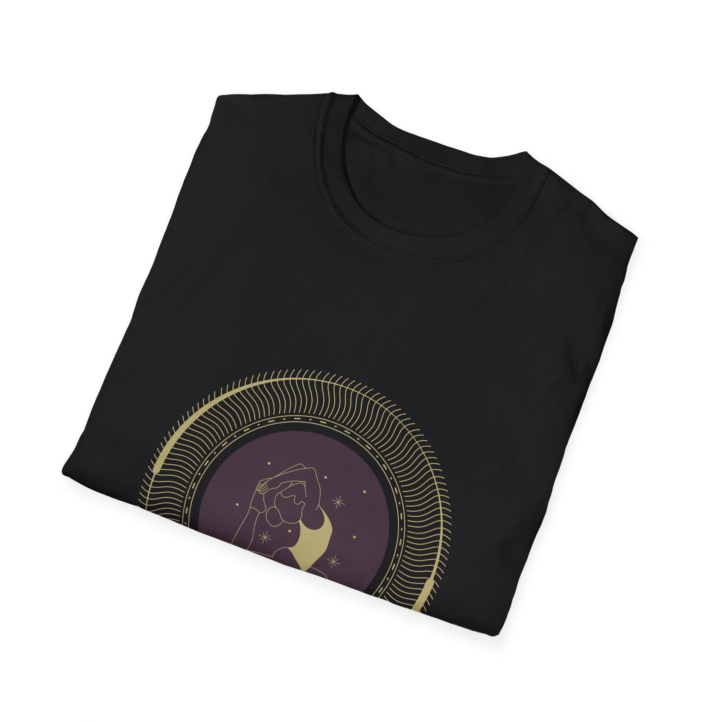 Astrological Moon Graphic Unisex Softstyle T-Shirt - Perfect for Cosmic Lovers