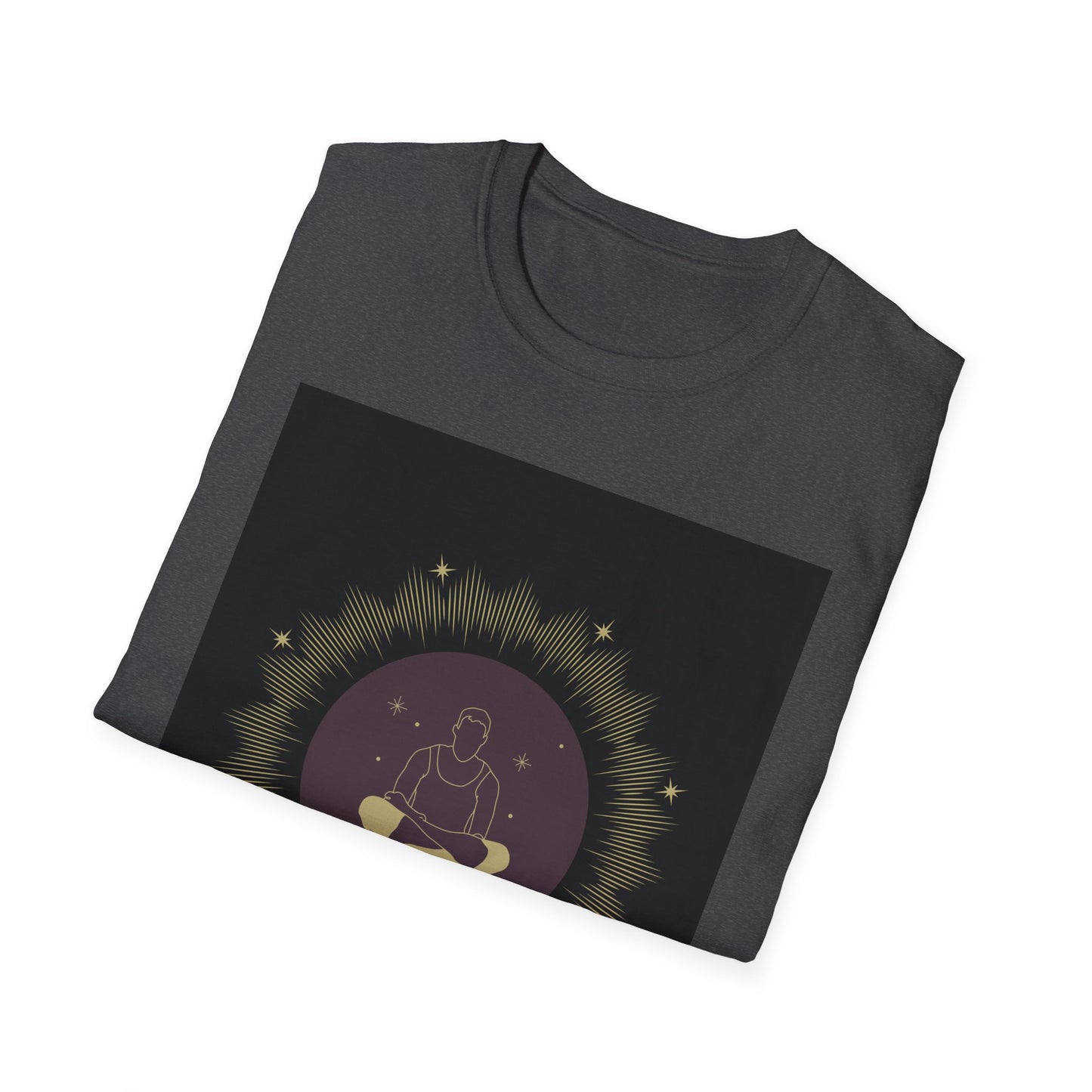 Zen Buddha Meditative T-Shirt | Unisex Softstyle Tee