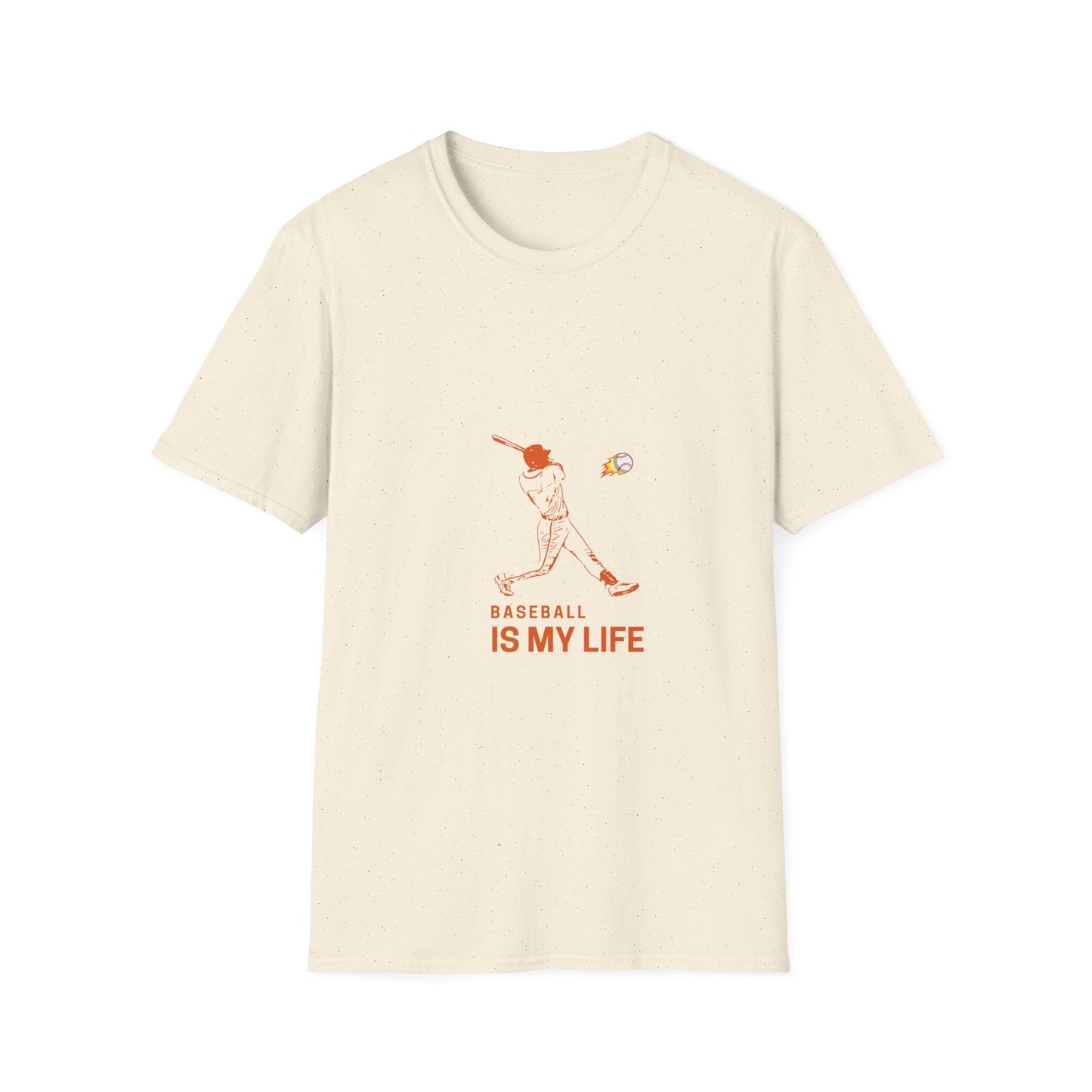 Baseball Is My Life Unisex T-Shirt, Perfect for Sports Lovers, Casual Wear, Gifts for Baseball Fans, Athletic Tee