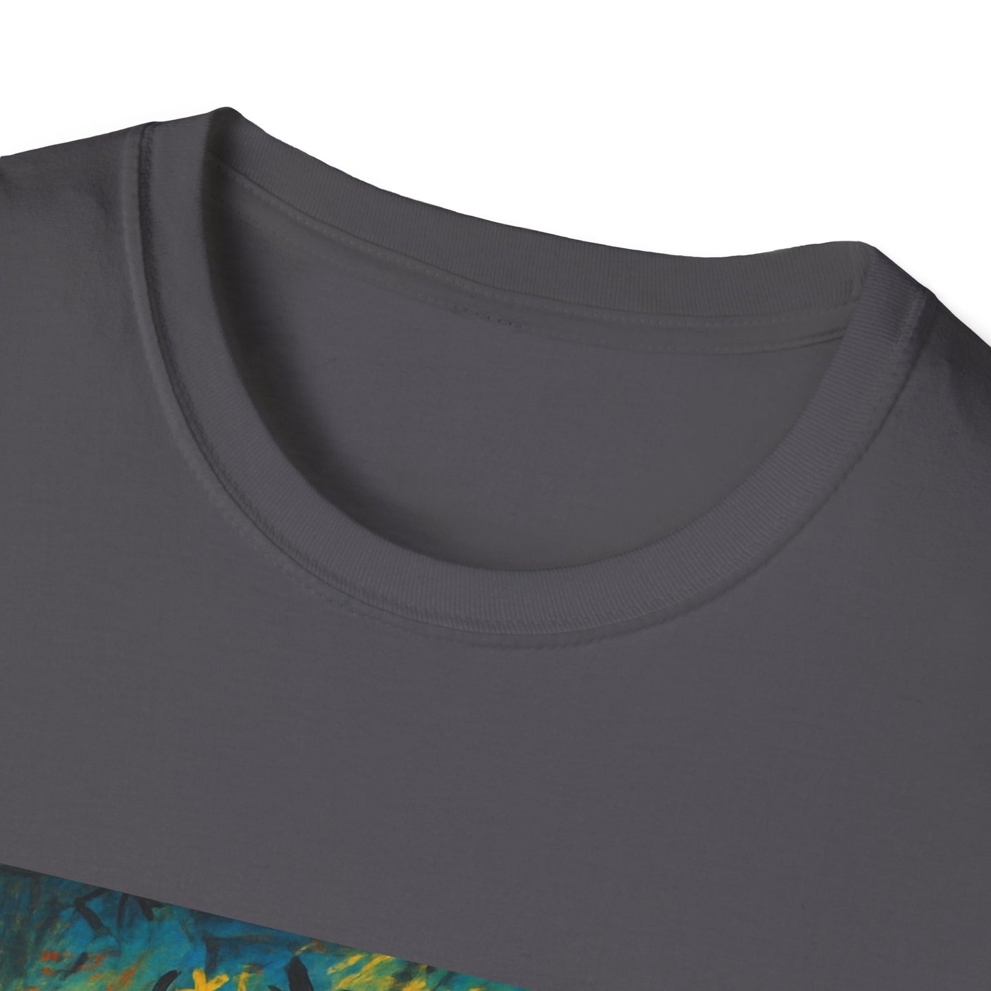 Dynamic Art Running T-Shirt - Inspired Fitness Gift, Activewear, Motivational Tee, Gift for Runners, Sports Apparel