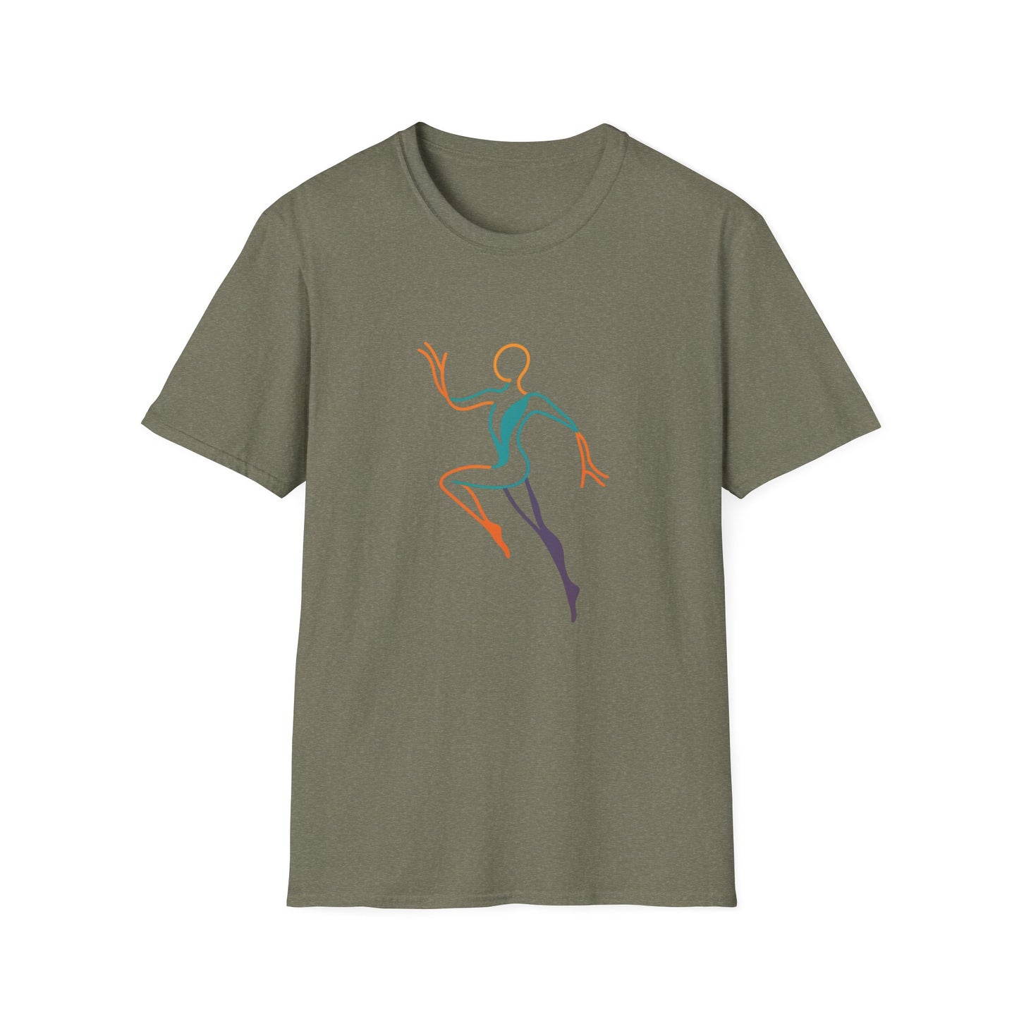 Stylish Movement Graphic T-Shirt - Soft, Unisex Tee for Active Lifestyles, Gift for Fitness Lovers, Casual Wear, Trendy Fashion