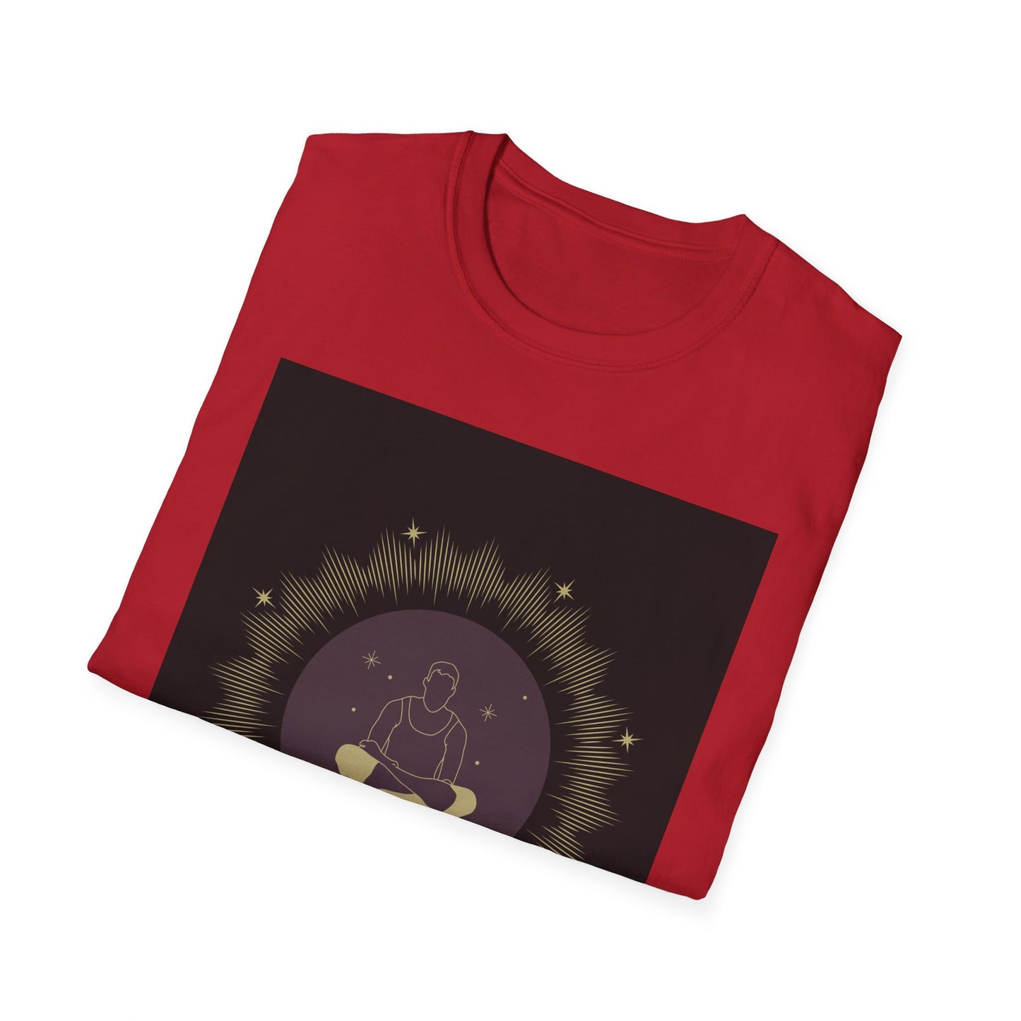 Zen Buddha Meditative T-Shirt | Unisex Softstyle Tee