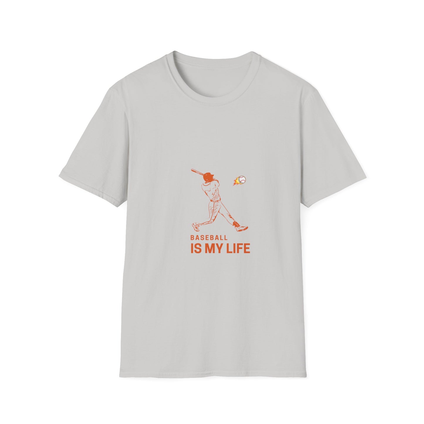 Baseball Is My Life Unisex T-Shirt, Perfect for Sports Lovers, Casual Wear, Gifts for Baseball Fans, Athletic Tee