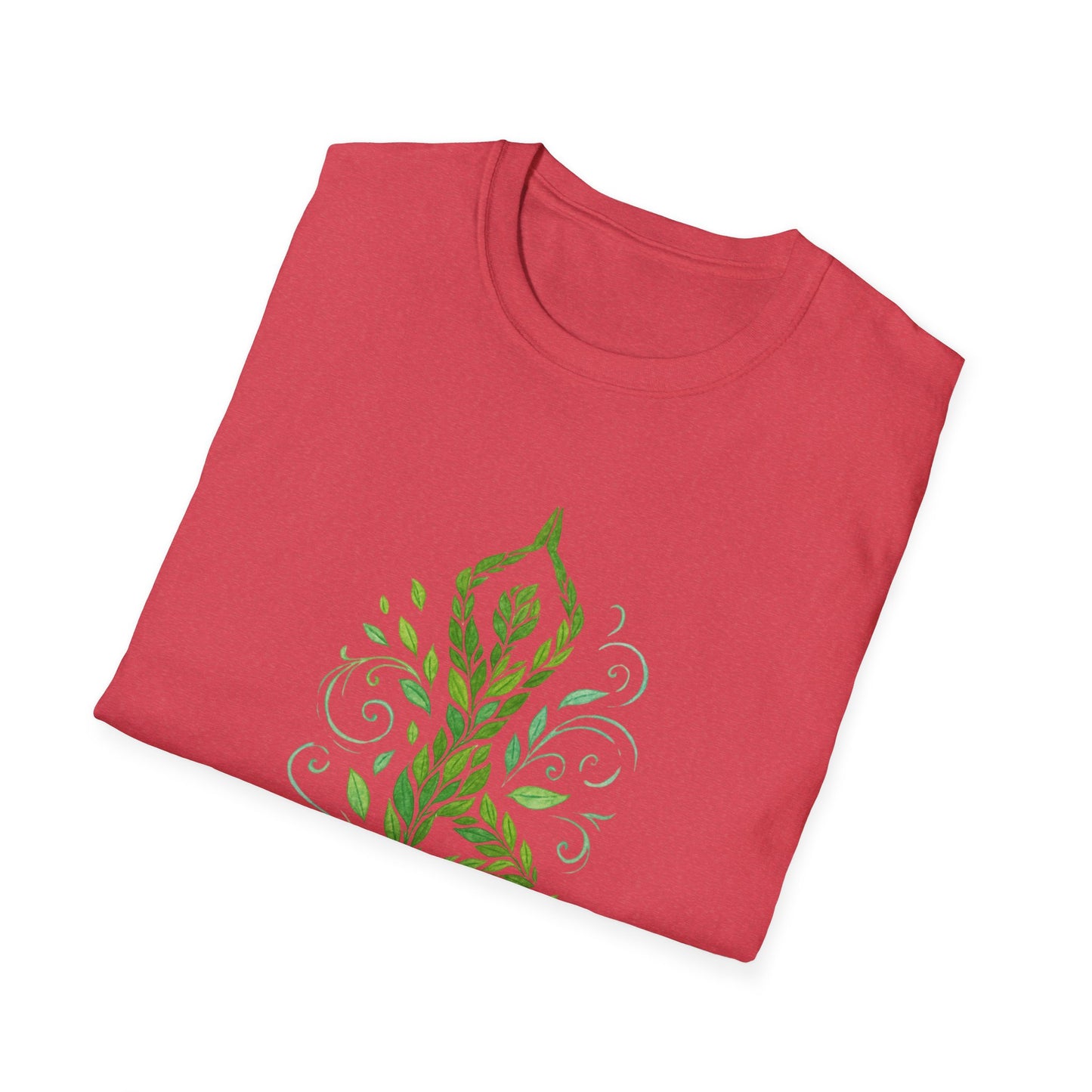 Nature-Inspired Unisex Softstyle T-Shirt - Eco-Friendly Design for Nature Lovers
