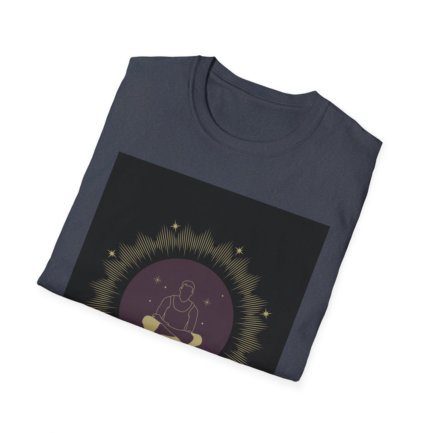 Zen Buddha Meditative T-Shirt | Unisex Softstyle Tee