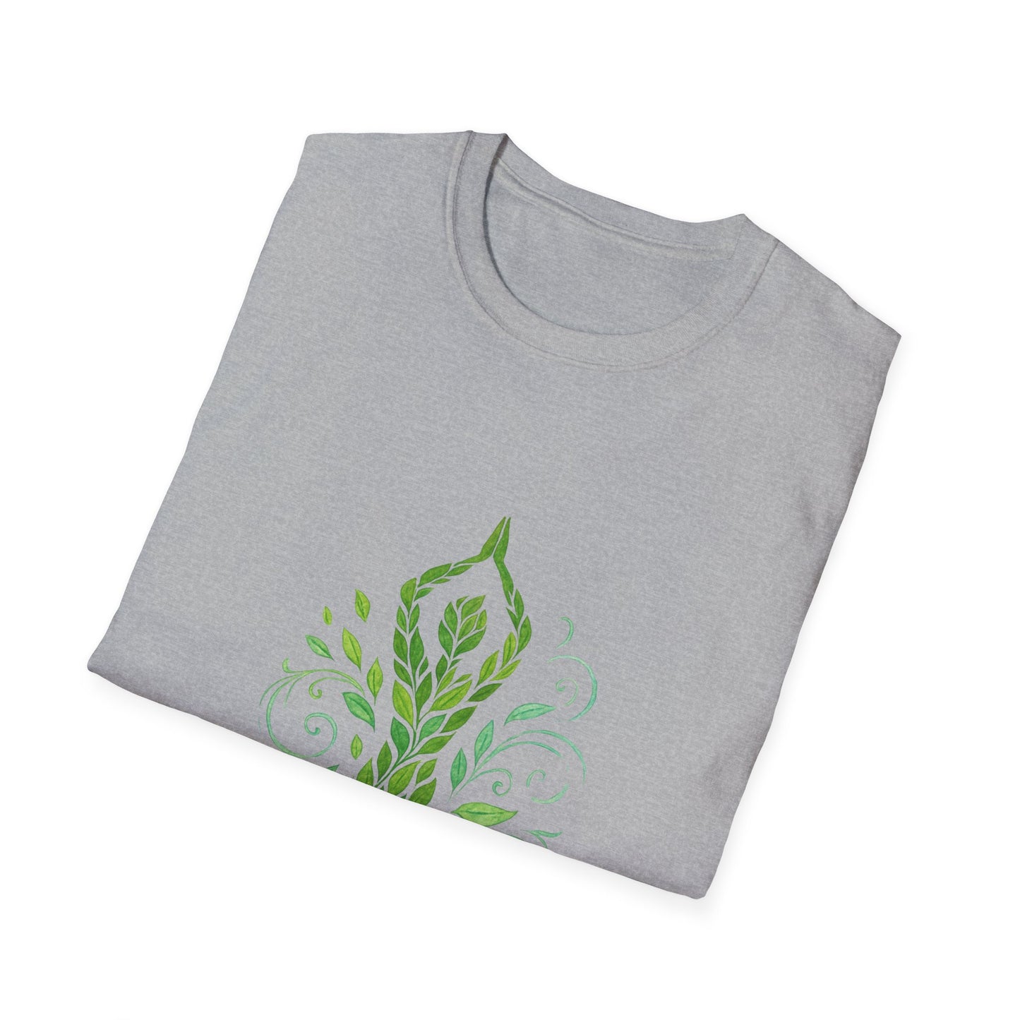 Inspirational Nature Unisex Softstyle T-Shirt - Eco-Friendly Design