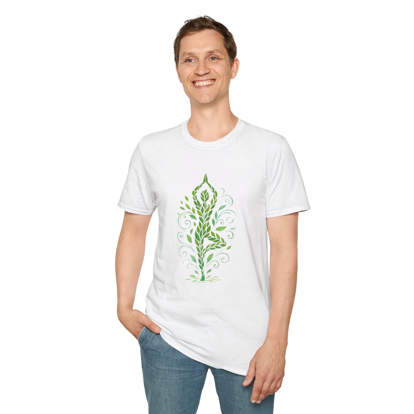 Nature-Inspired Unisex Softstyle T-Shirt - Eco-Friendly Design for Nature Lovers