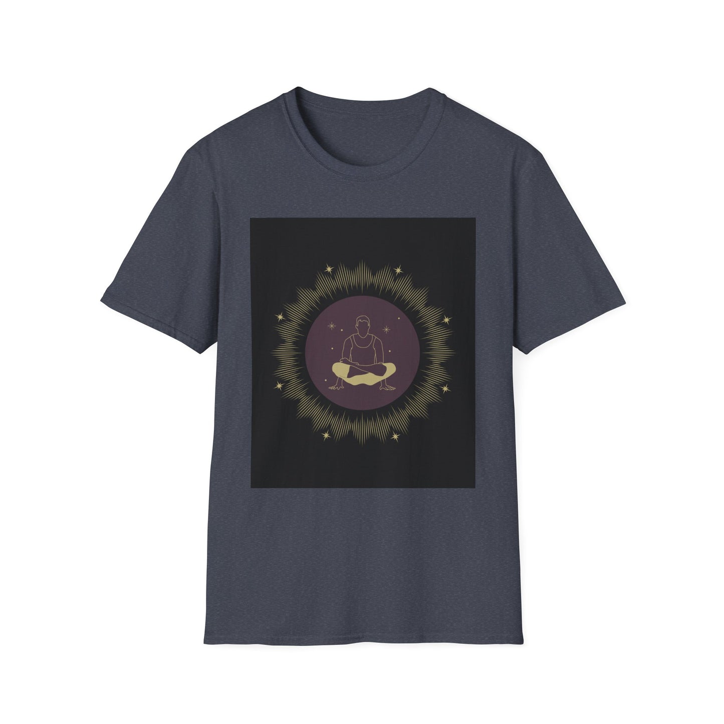 Zen Buddha Meditative T-Shirt | Unisex Softstyle Tee
