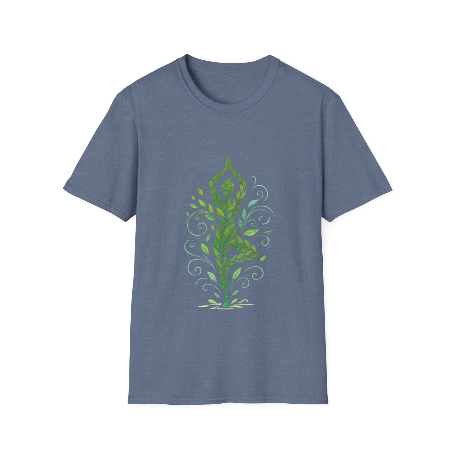 Inspirational Nature Unisex Softstyle T-Shirt - Eco-Friendly Design