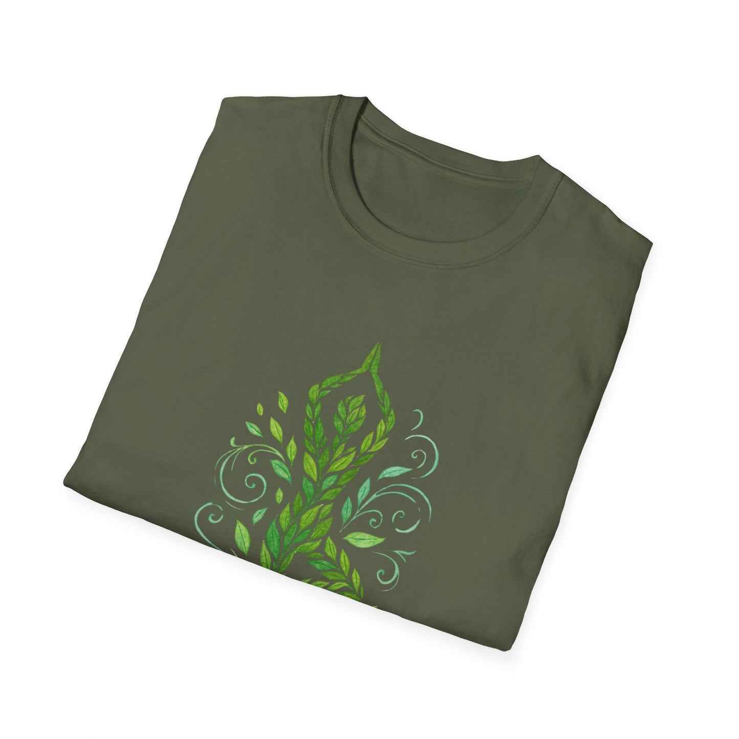 Nature-Inspired Unisex Softstyle T-Shirt - Eco-Friendly Design for Nature Lovers